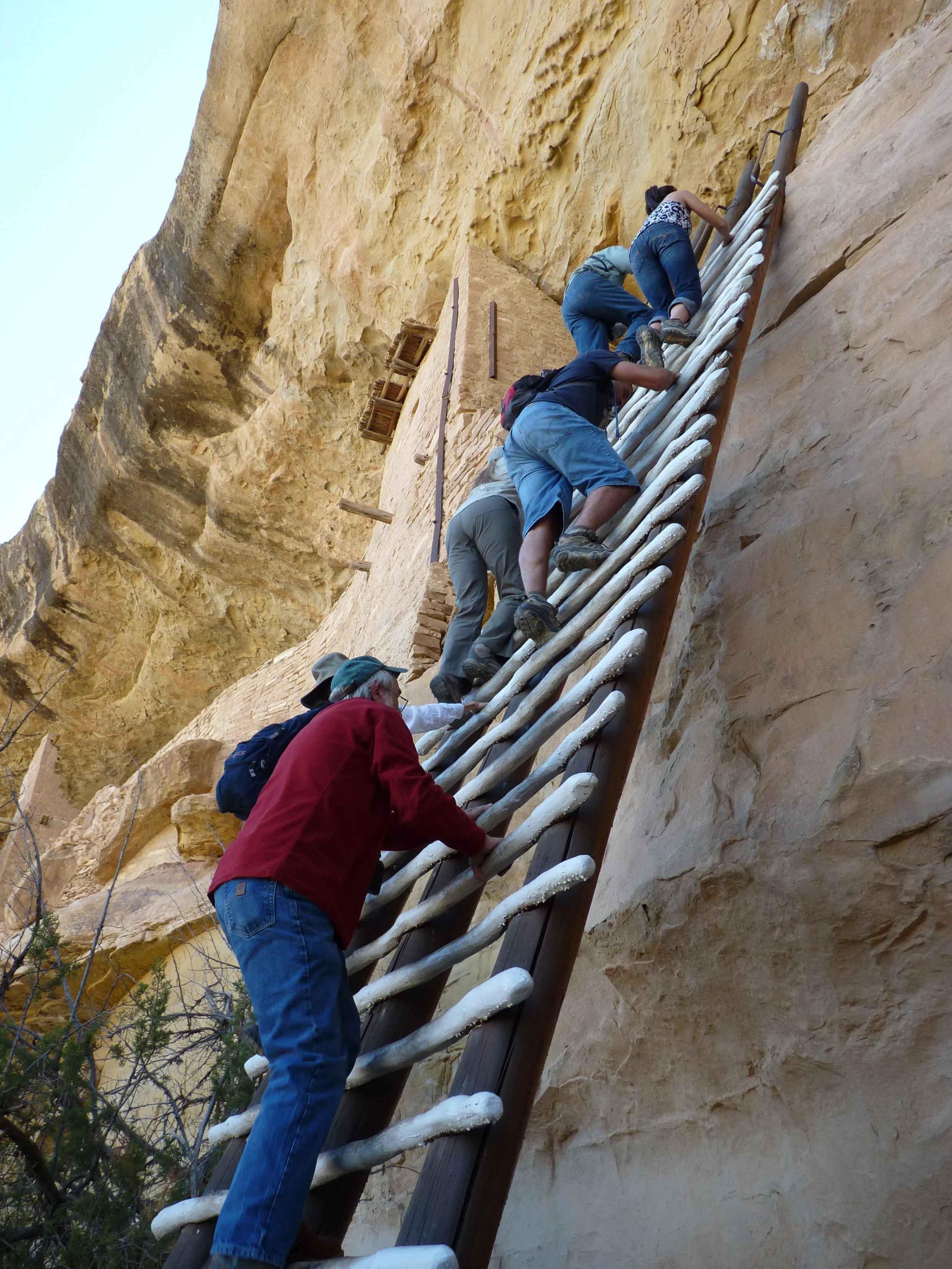This is how you enter Balcony House