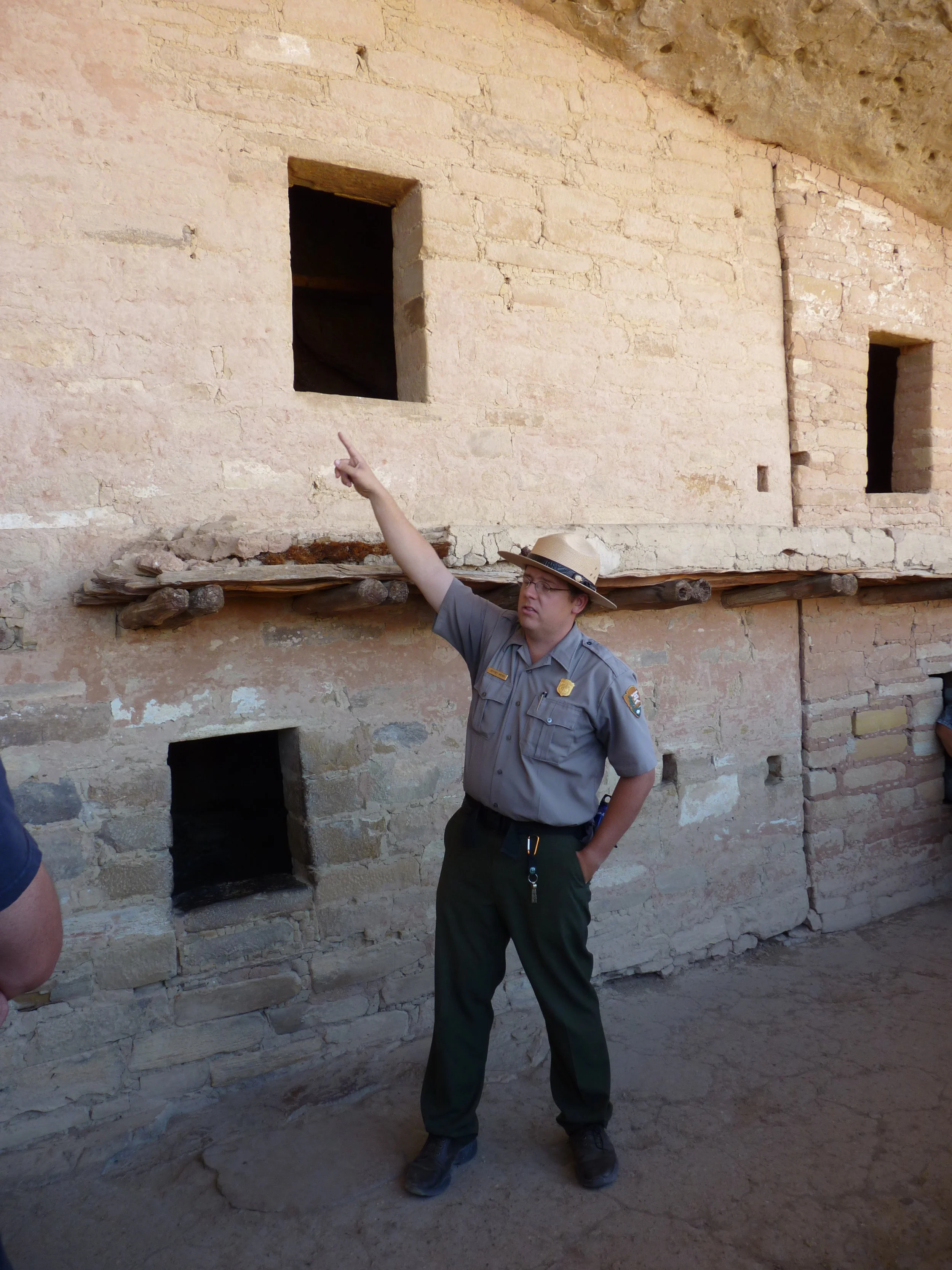 Ranger points out details