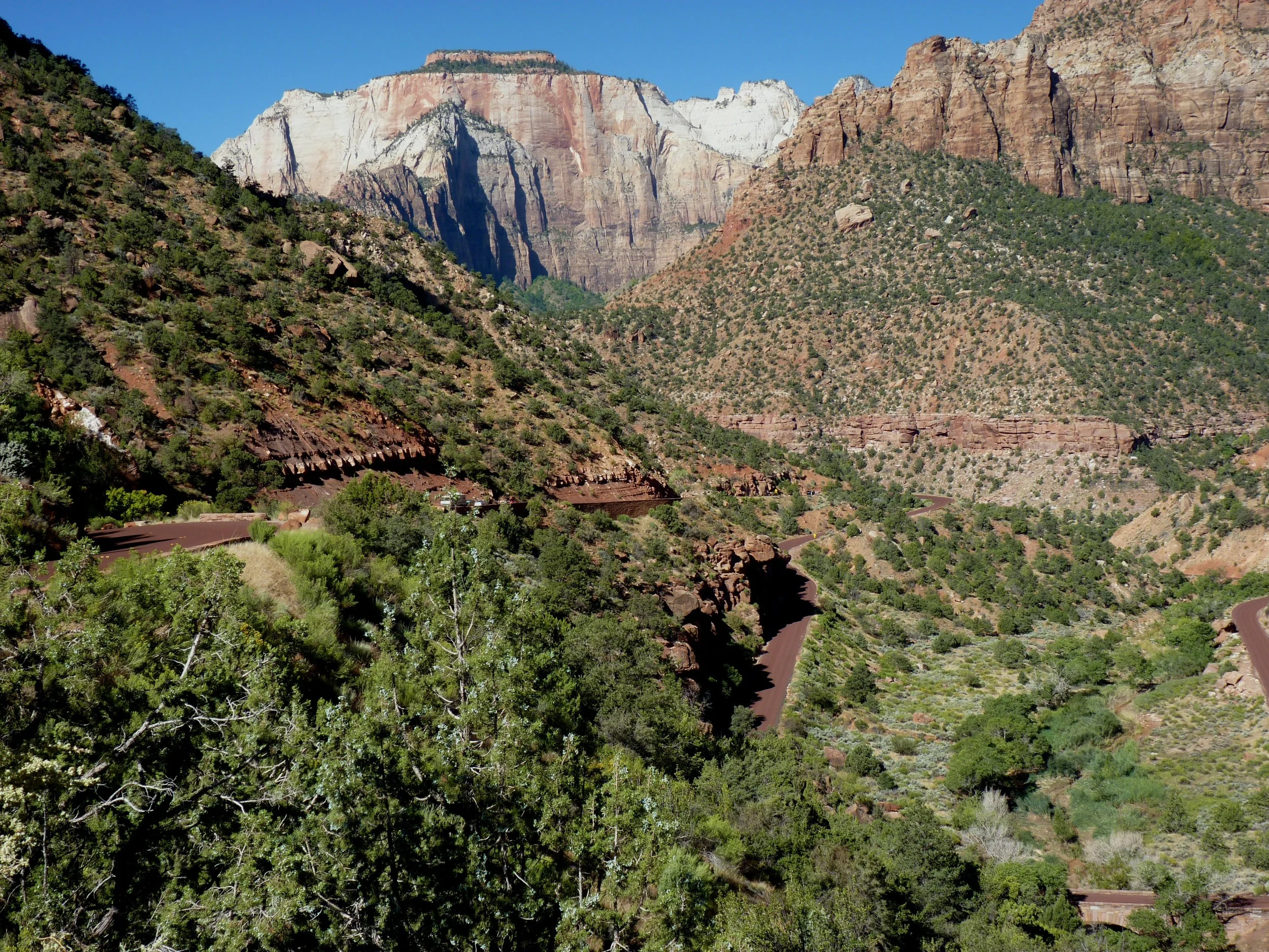  Road leading up to the tunnel 