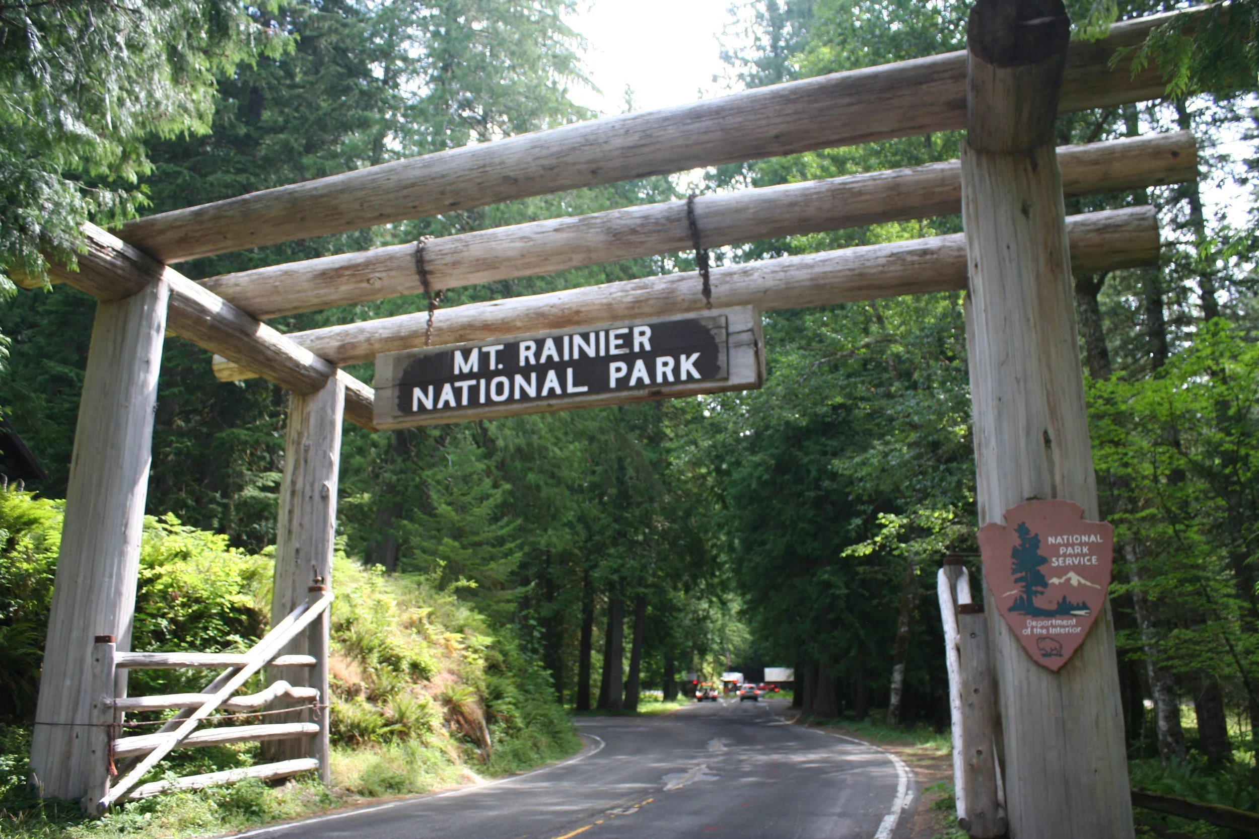  Entrance to Mt. Rainier 