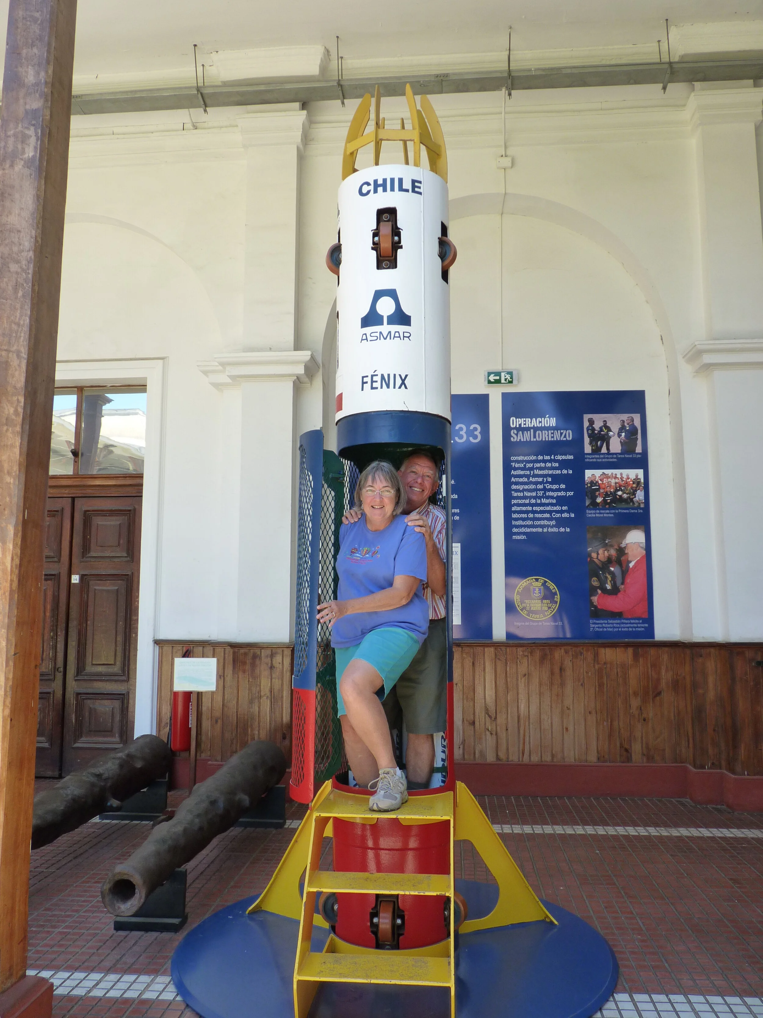 Capsule from rescue of Chilean miners