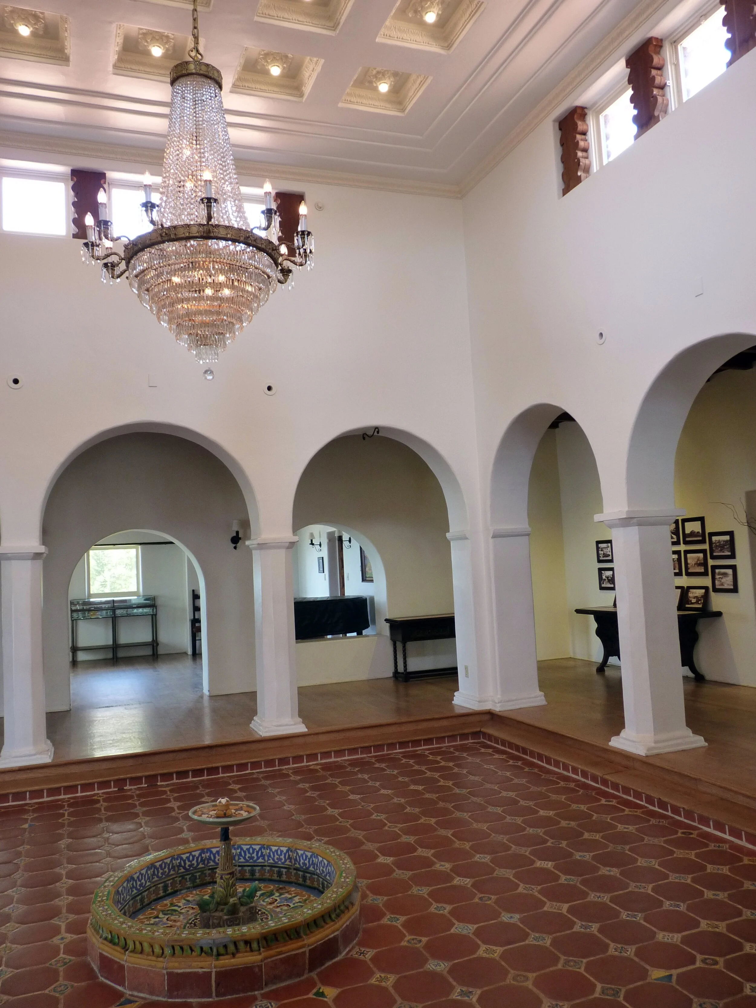 Interior, Casa Romantica, San Clemente, California