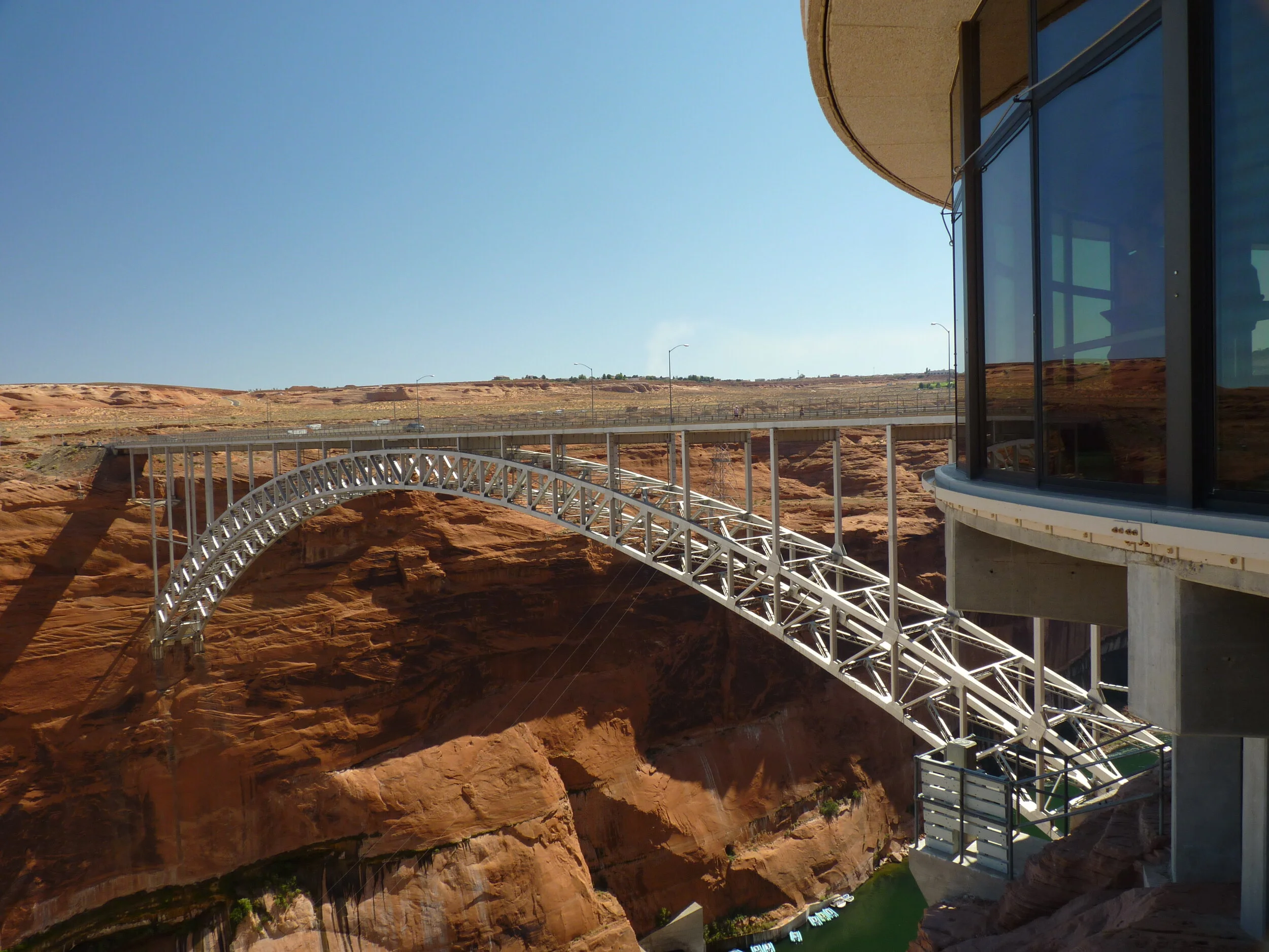Glen Canyon Bridge & Visitor Center, Page, Arizona