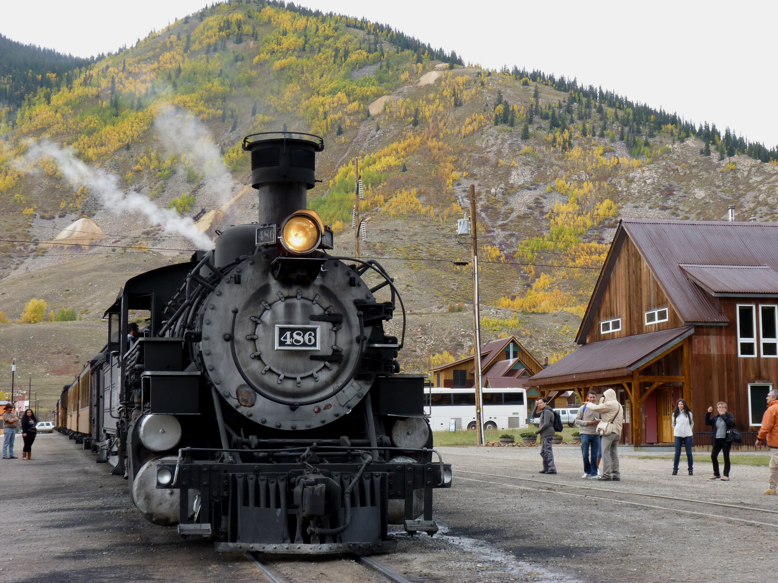 Steam Train ready to leave