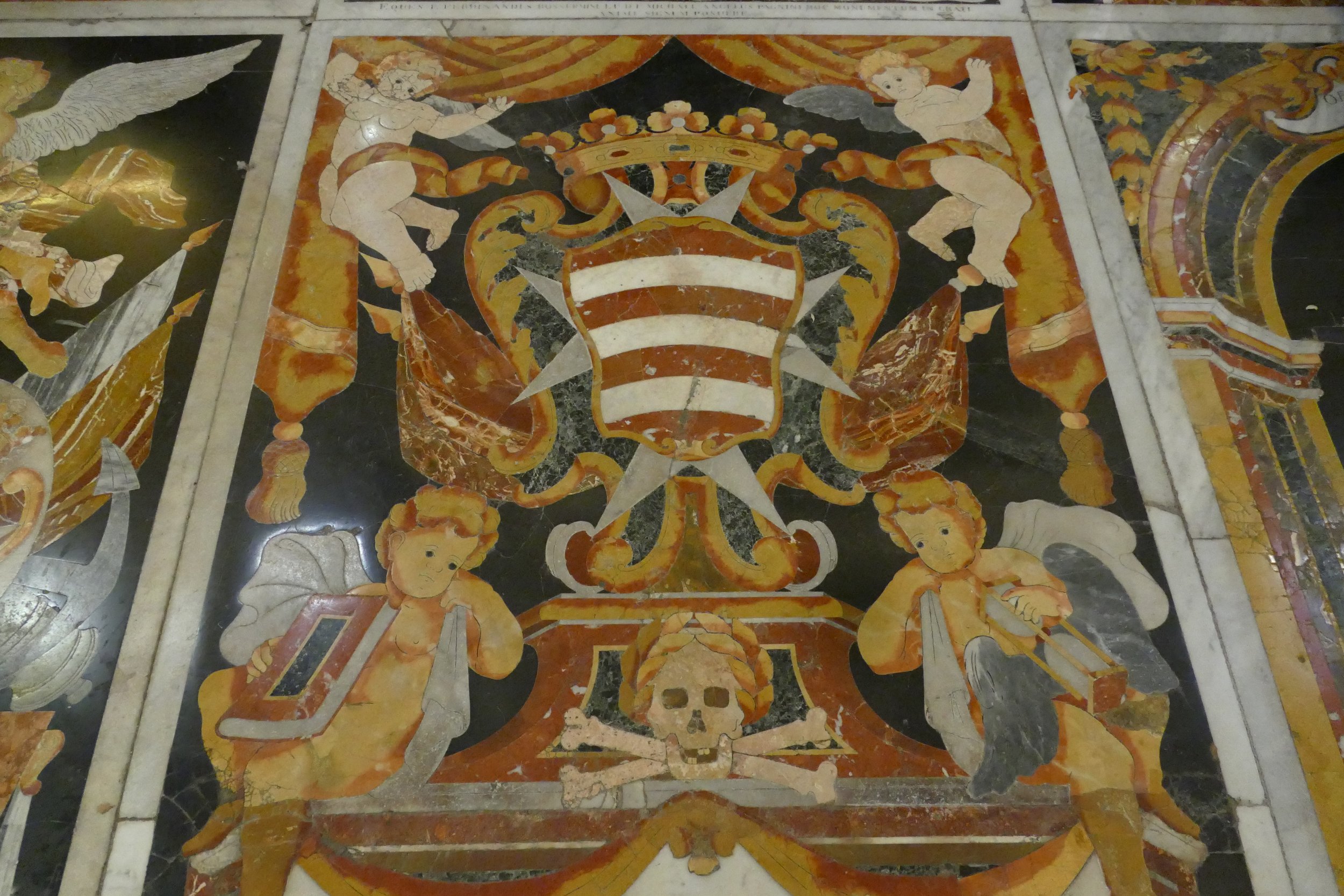Floor in St John's Co-Cathedral