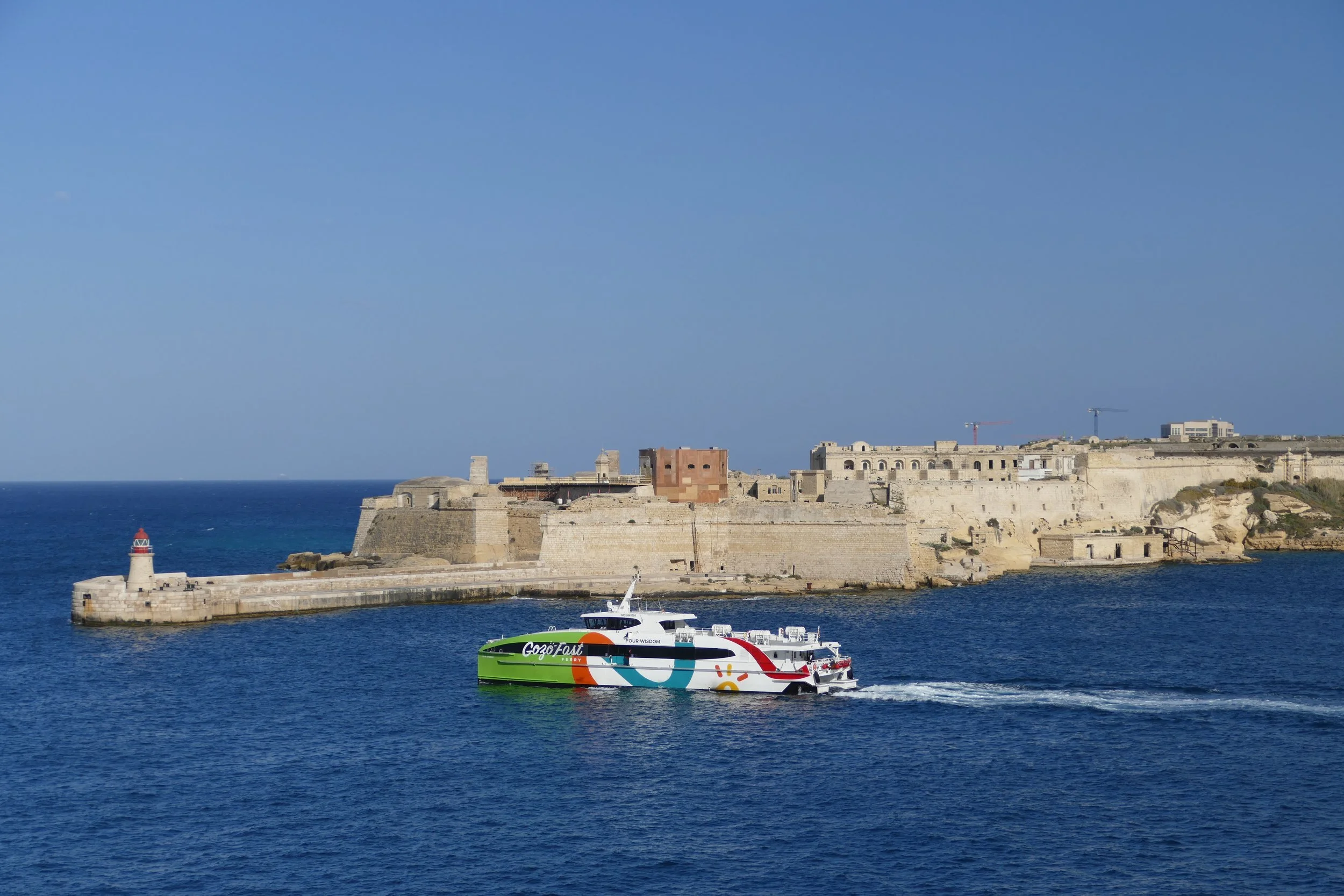 Leaving the Bay by the Three Cities