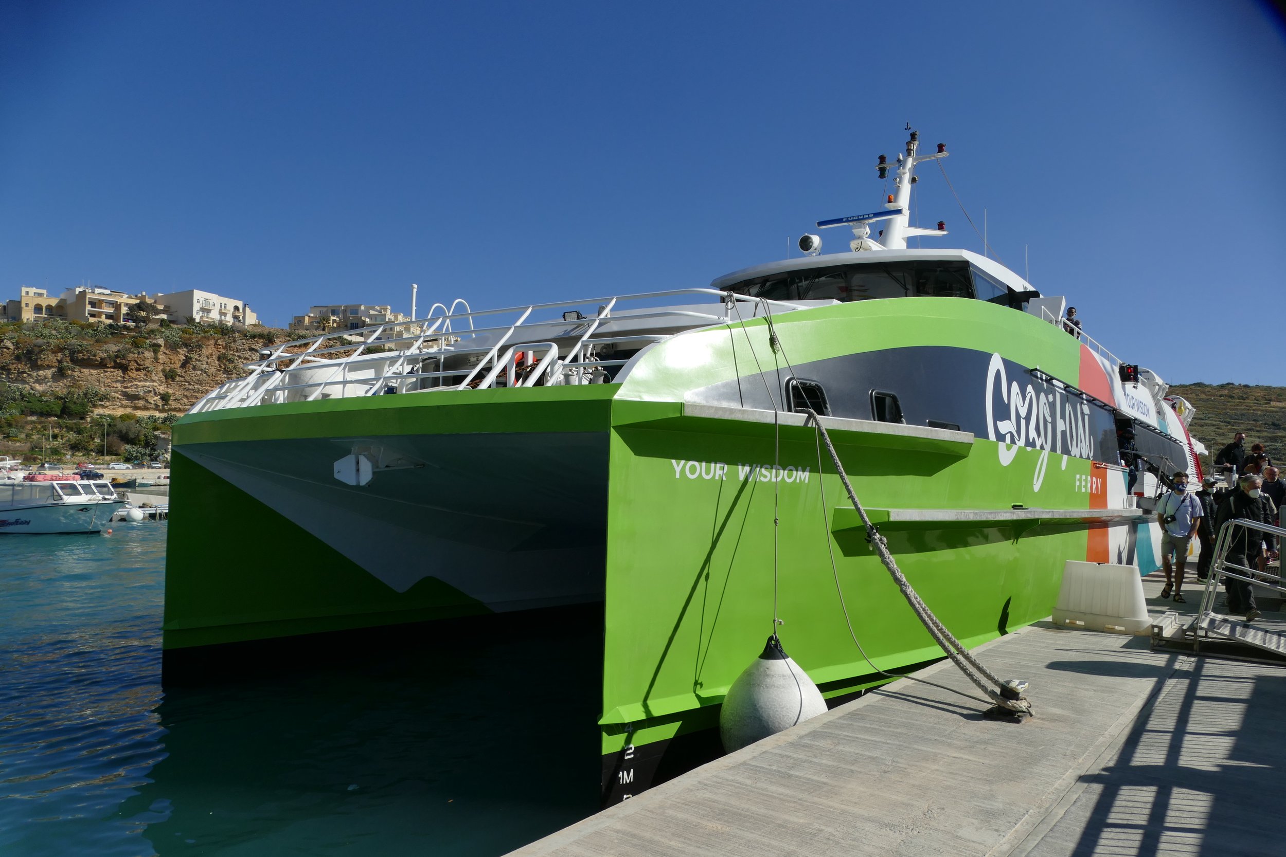   Ferry Boat to the Island of Gozo  