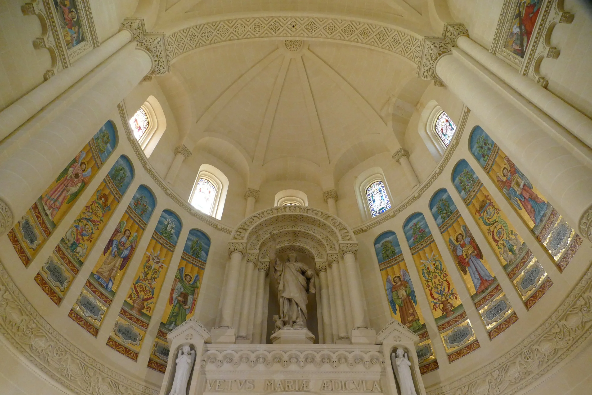   Ceiling of the Sanctuary of Ta’Pinu  