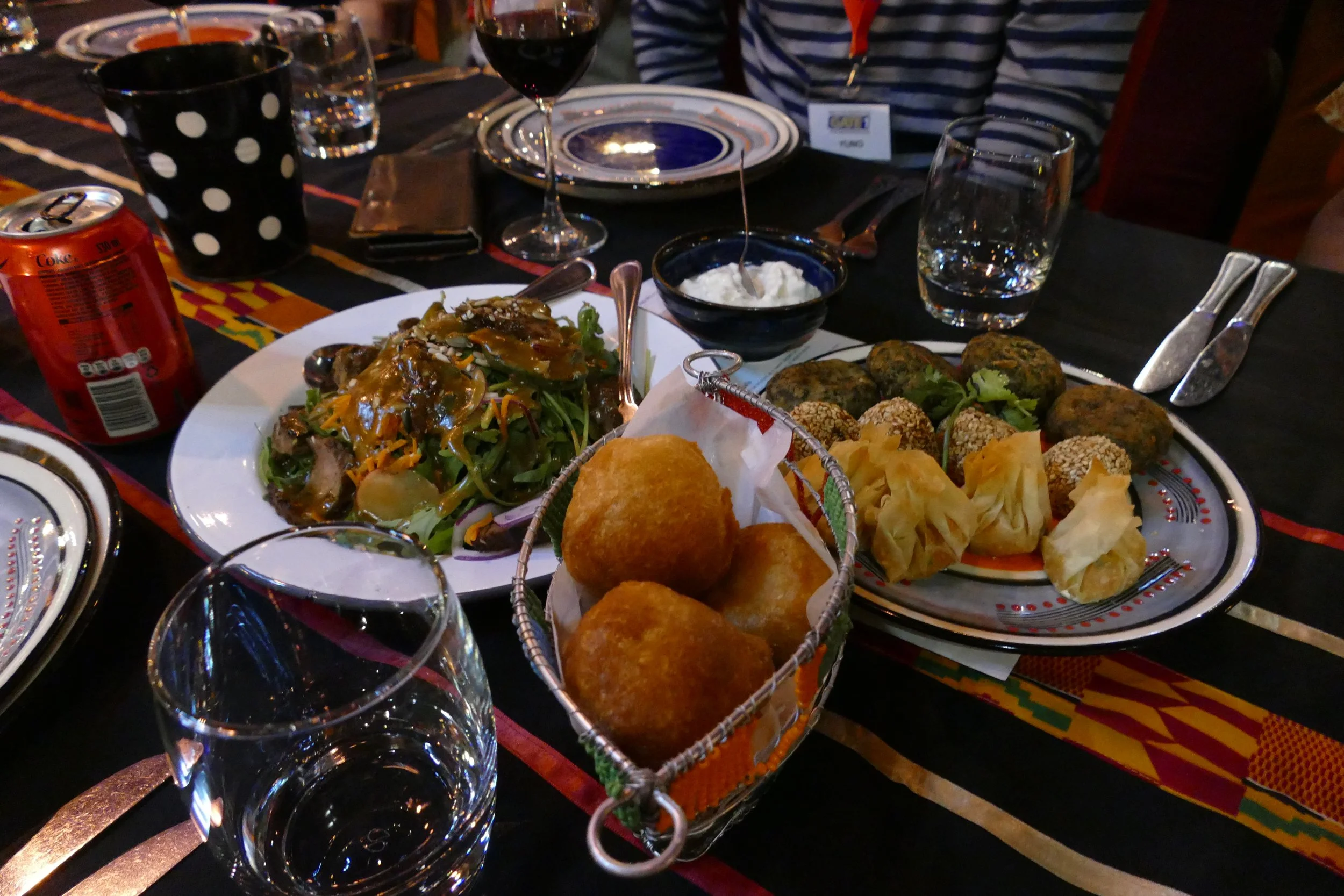   Delicious African food  