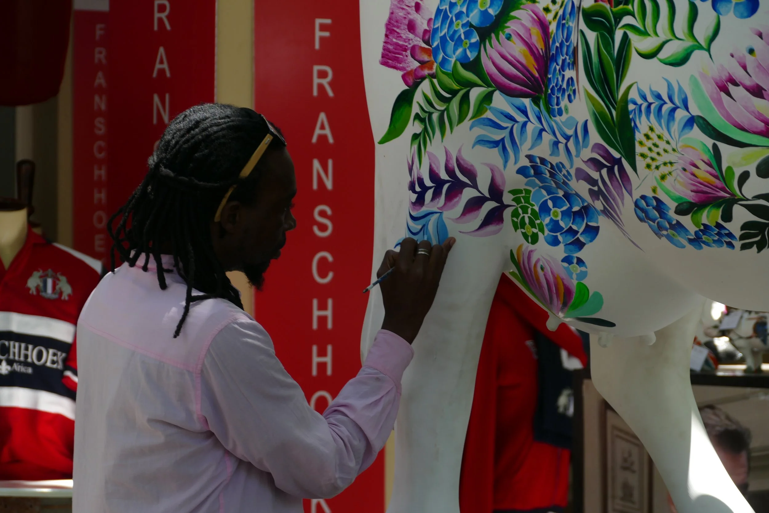   Artist in Franschhoek  