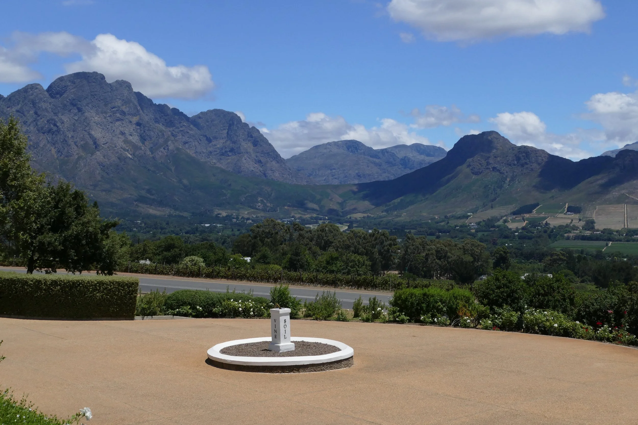   View from Haute Cabriere Cellars  