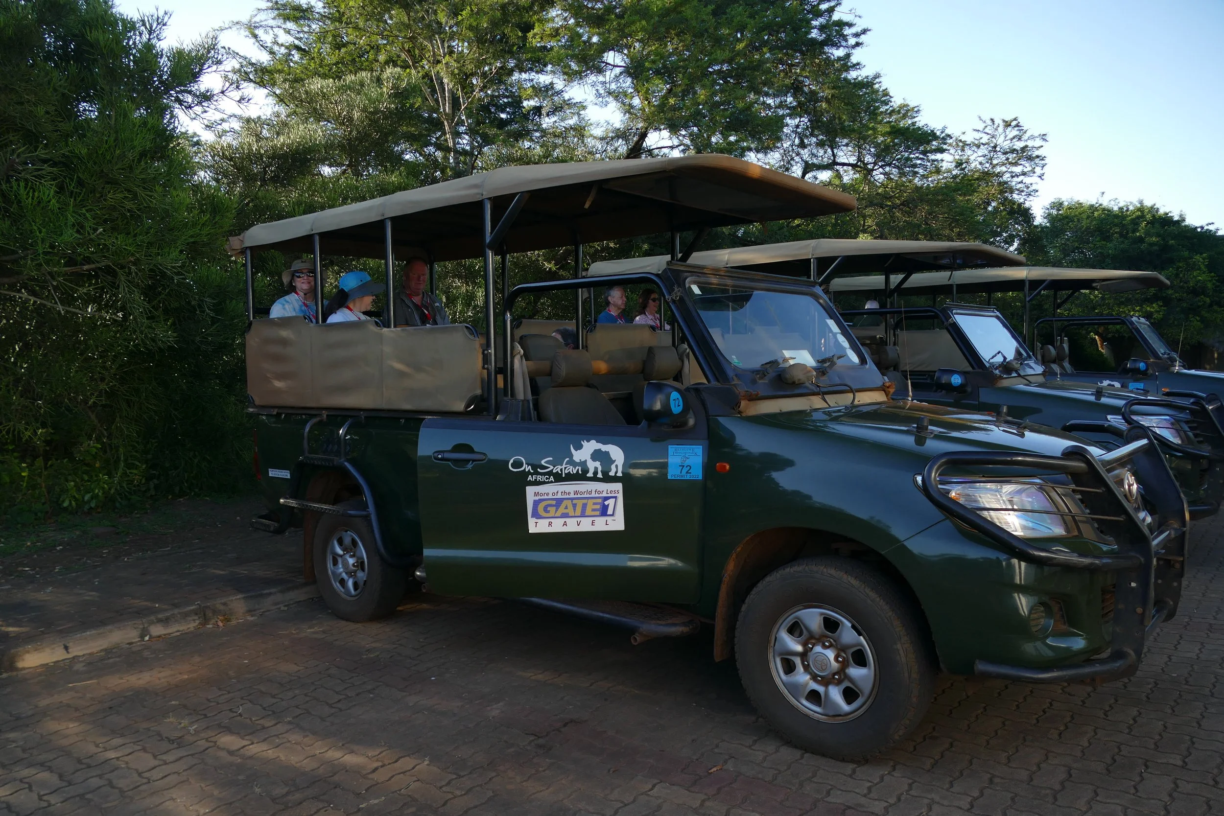  On Safari at Hluhluwe Park 