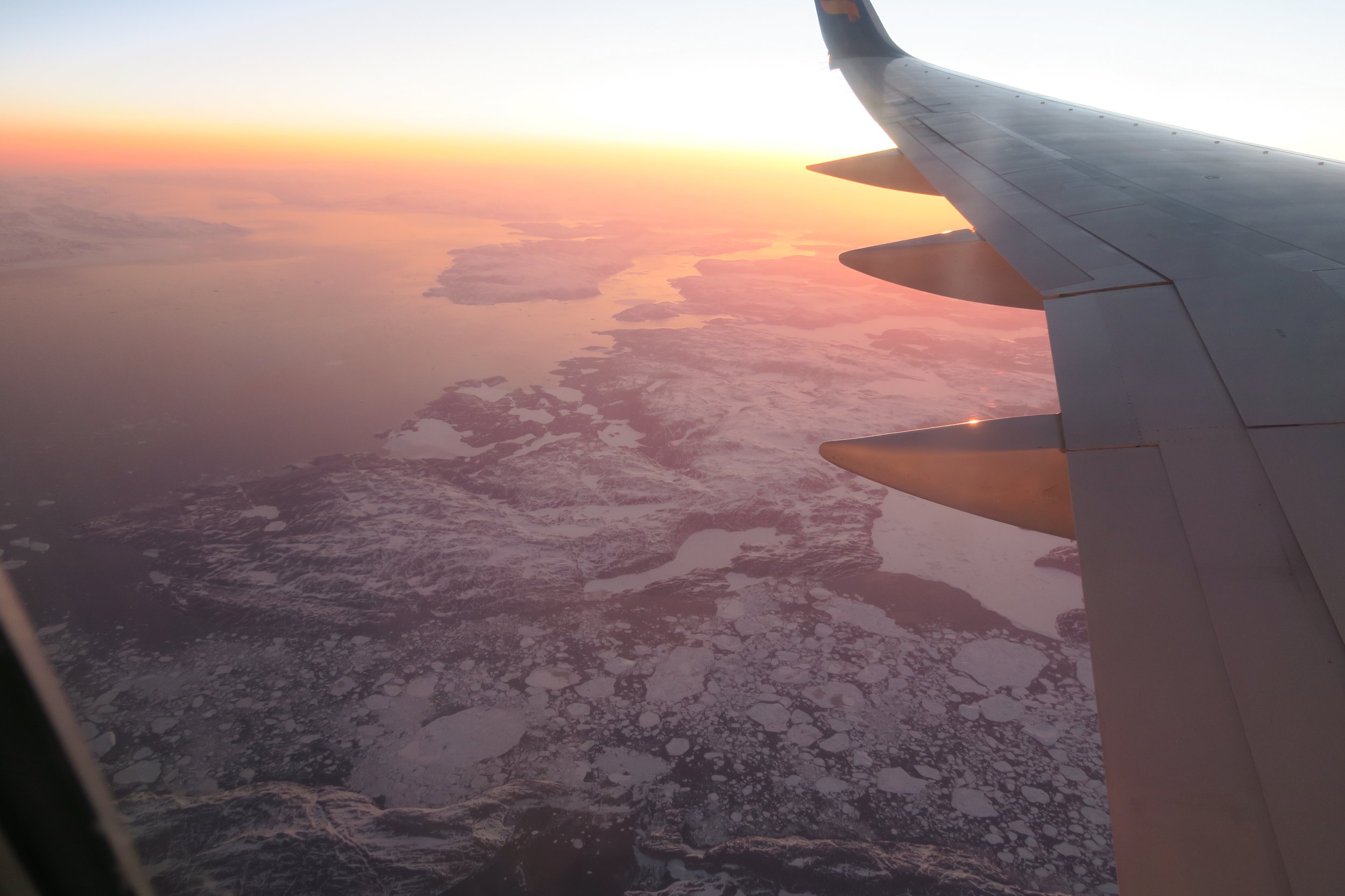  That’s Greenland below us 