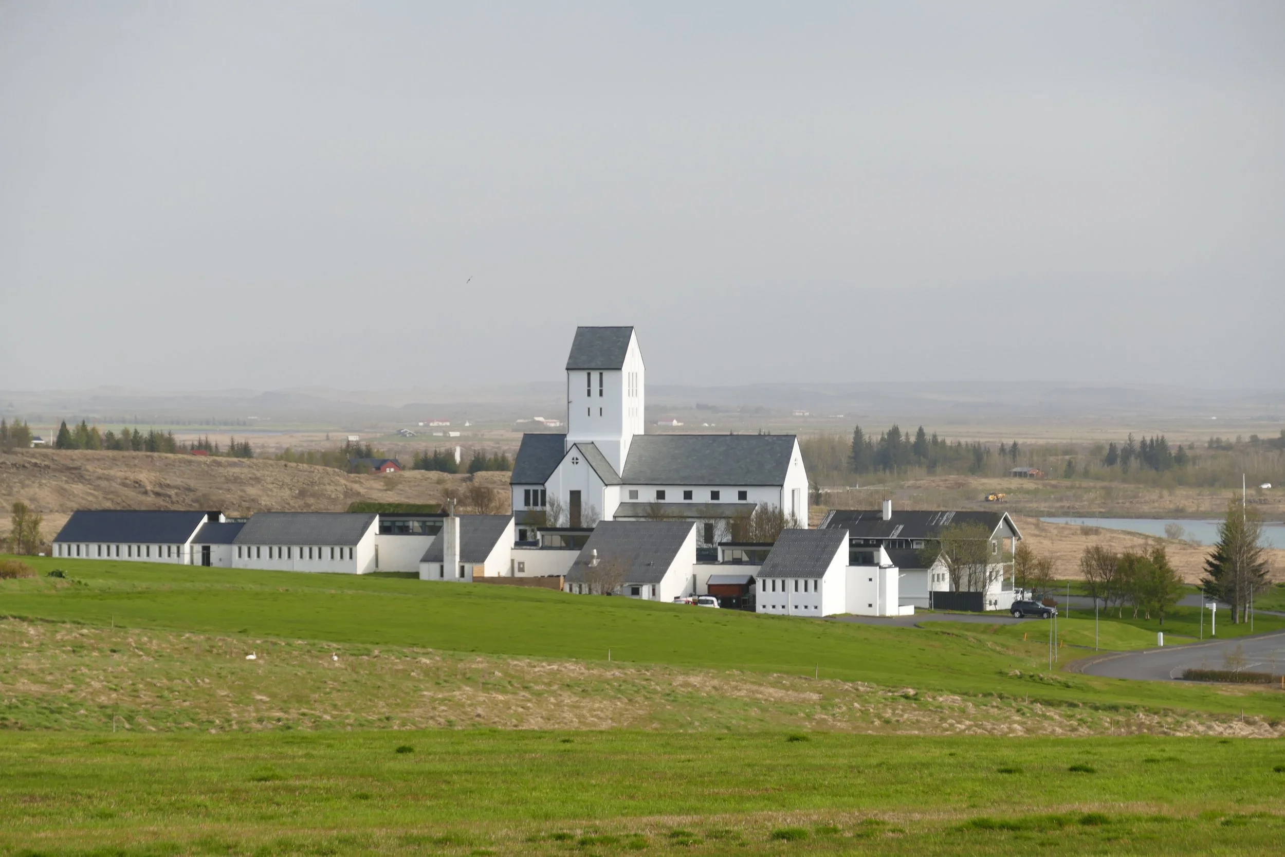  View of Skalholt Church area 