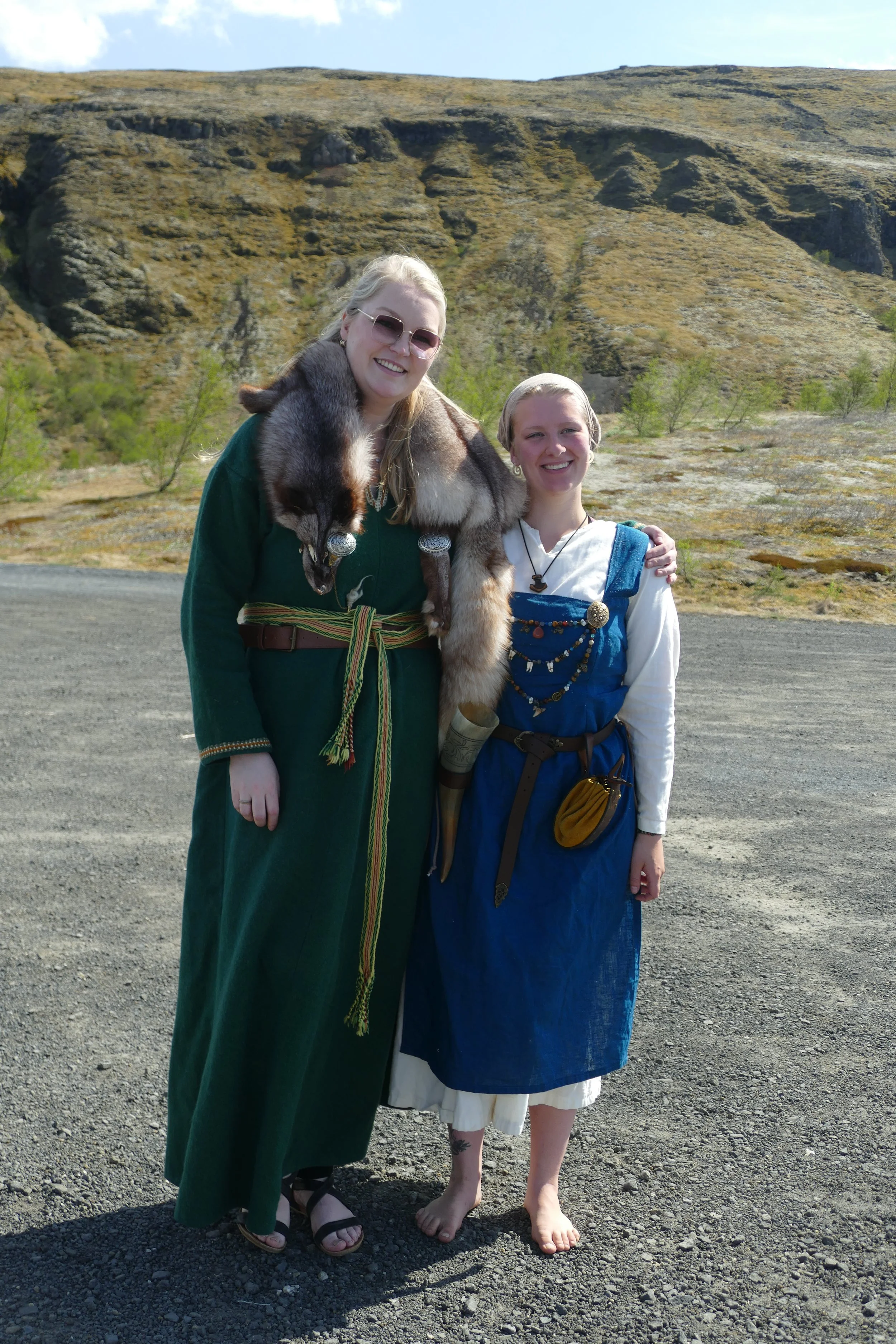  Guides in traditional costume 
