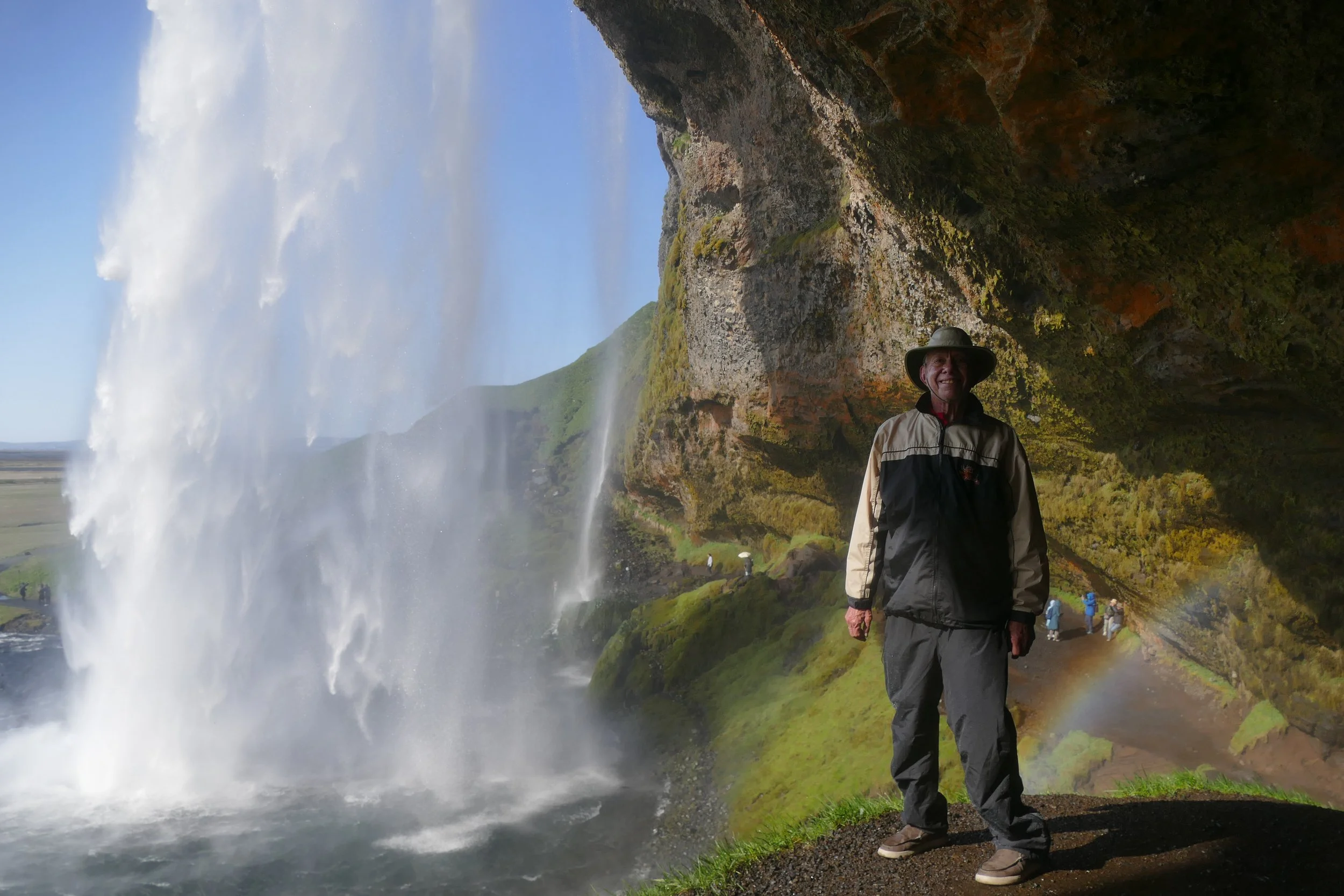  Cave behind the falls 
