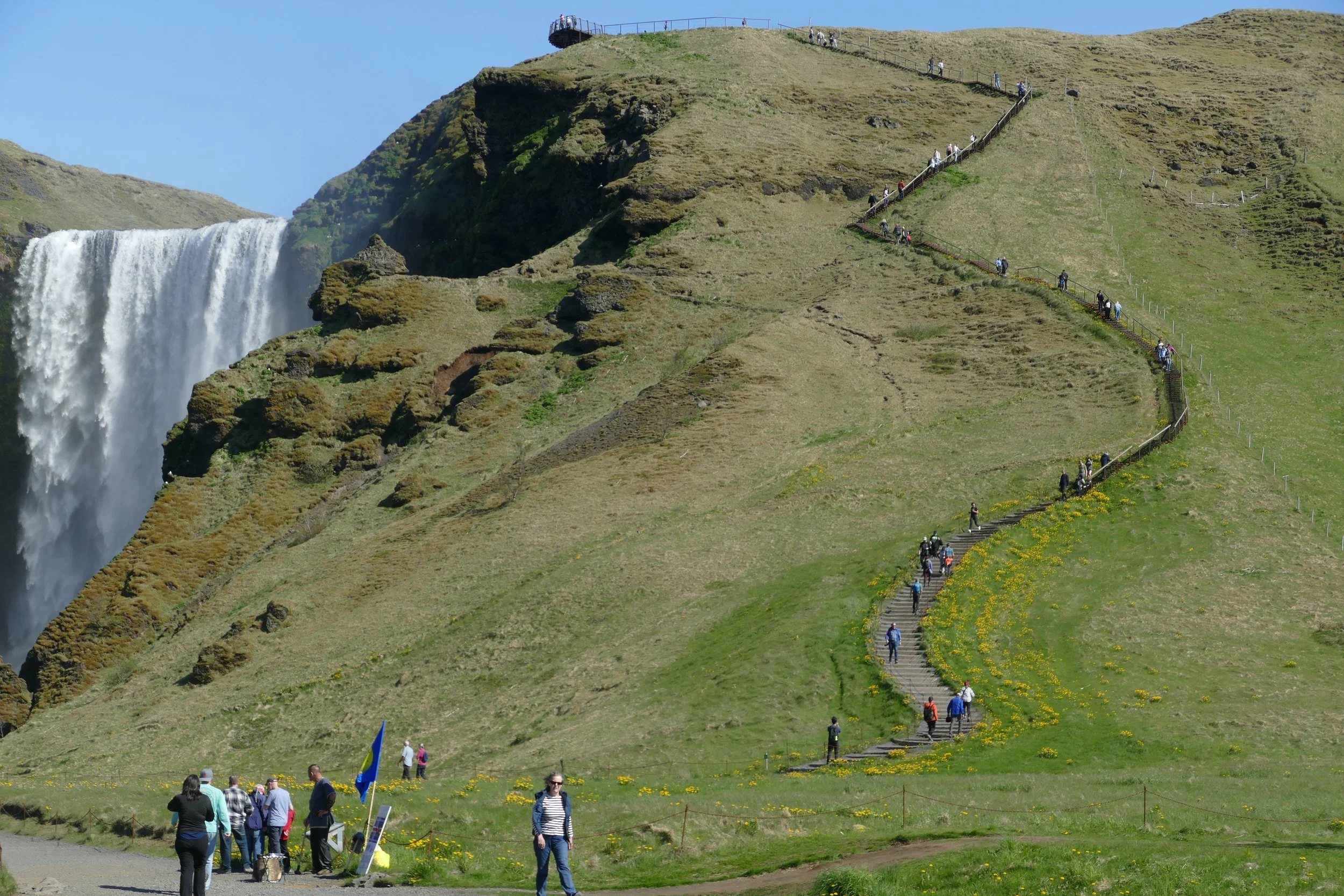  Skogafoss Waterfalls 