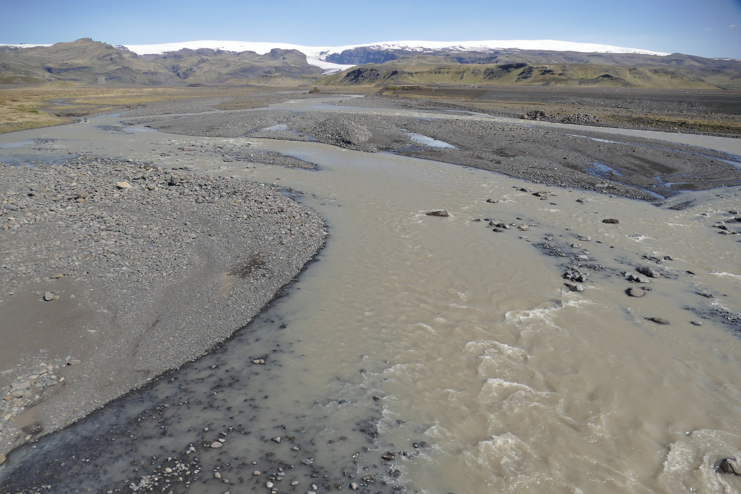  Some glacial rivers 