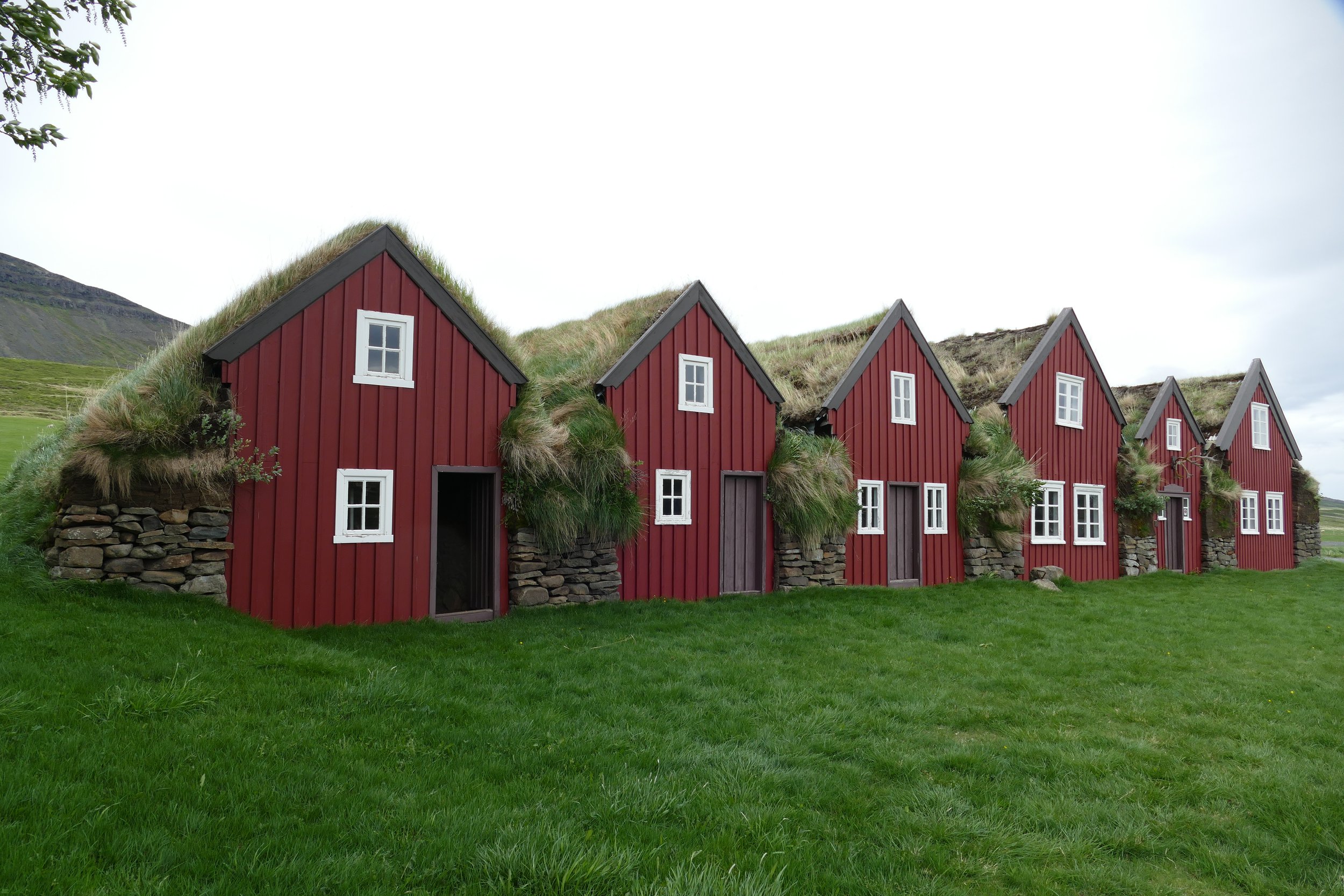  Burstarfell—farm houses from 1532 