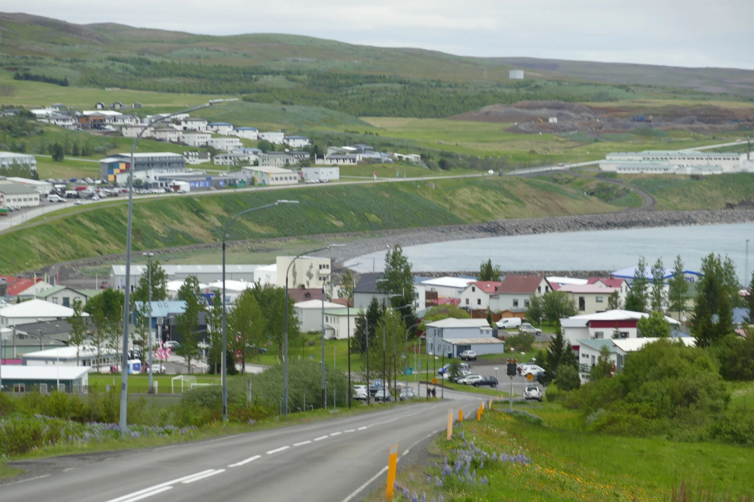 Husavik in the distance 