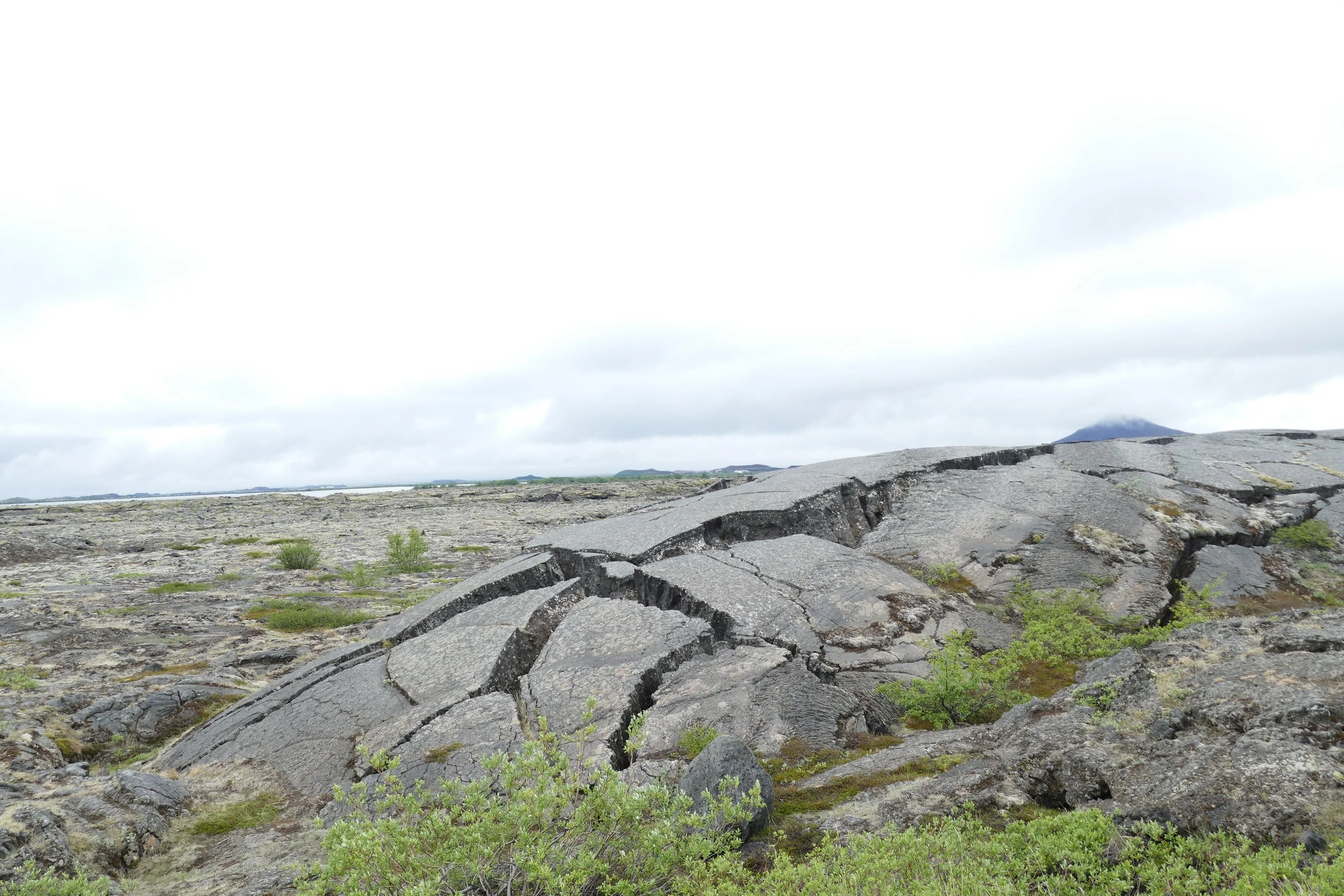  Interesting section of the way the lava cooled 