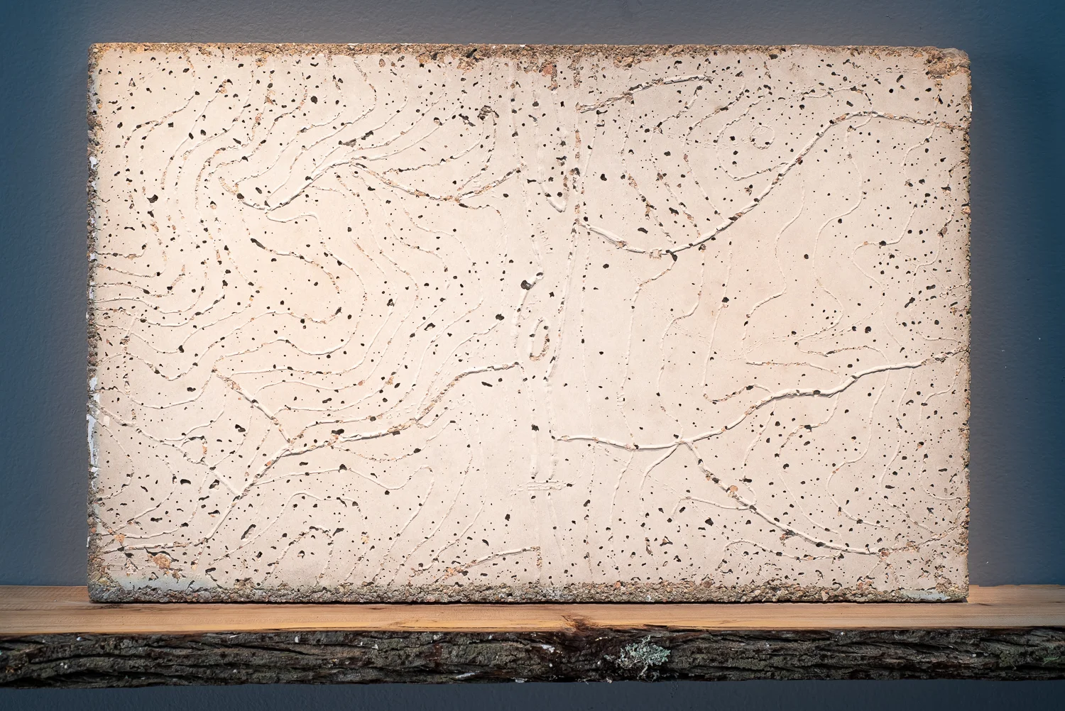 Concrete and river sand relief of The Coxs River and surrounds (-33.696781, 150.180967), 2018