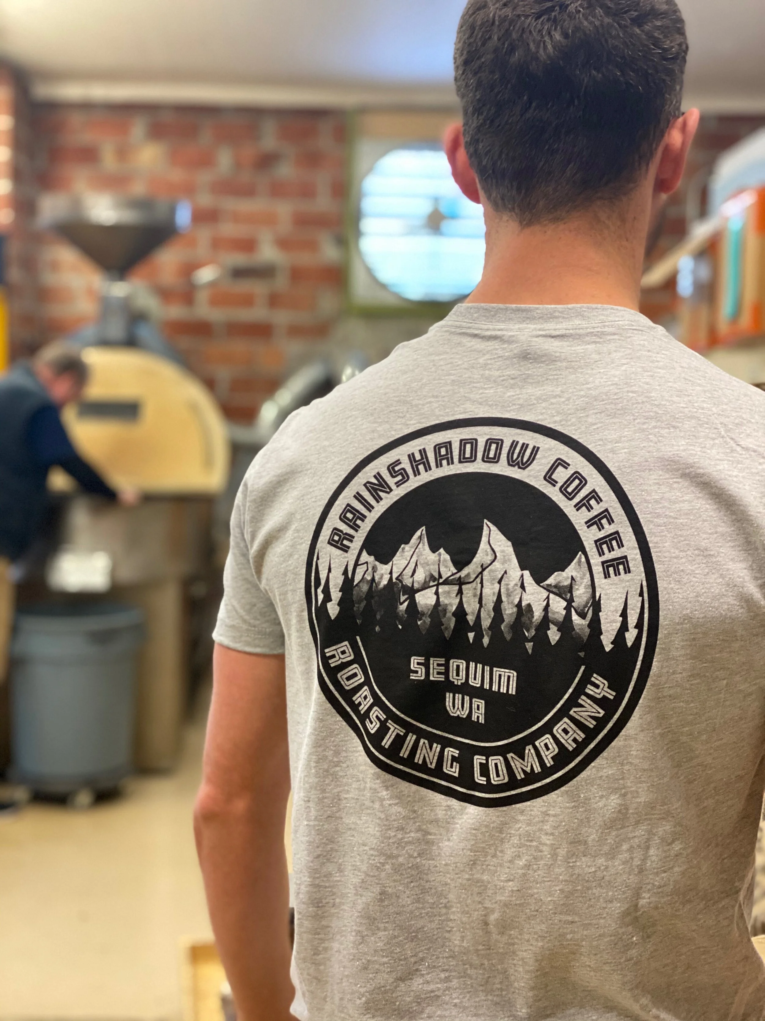 Rainshadow Coffee T-Shirt - Heather Grey