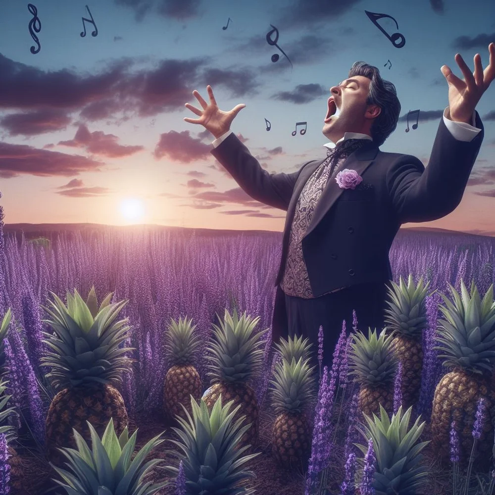 Contrapuntal pineapple lavender