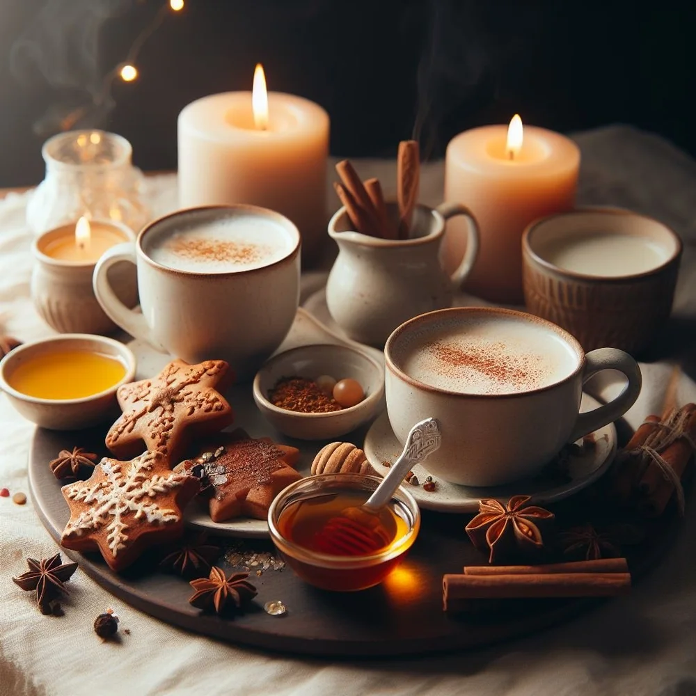 Spiced chai, amber