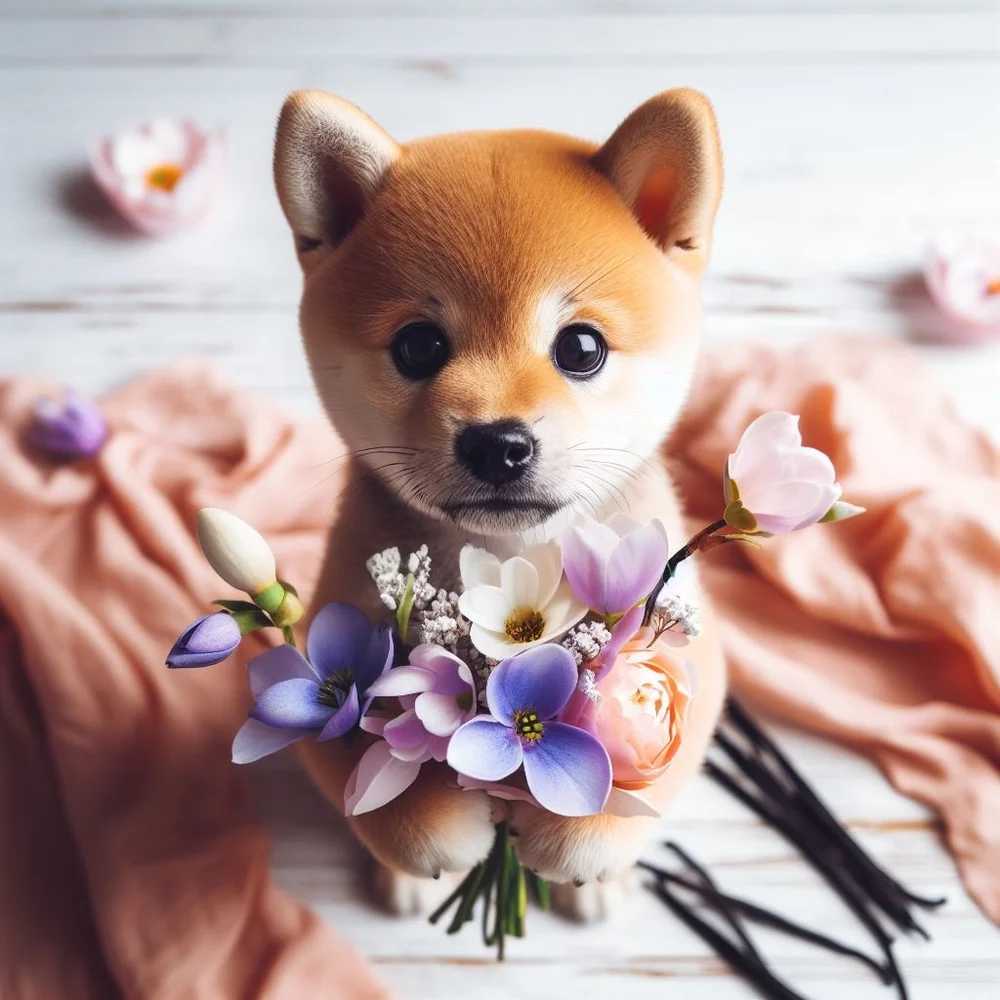 A hopeful gift of violets and vanilla