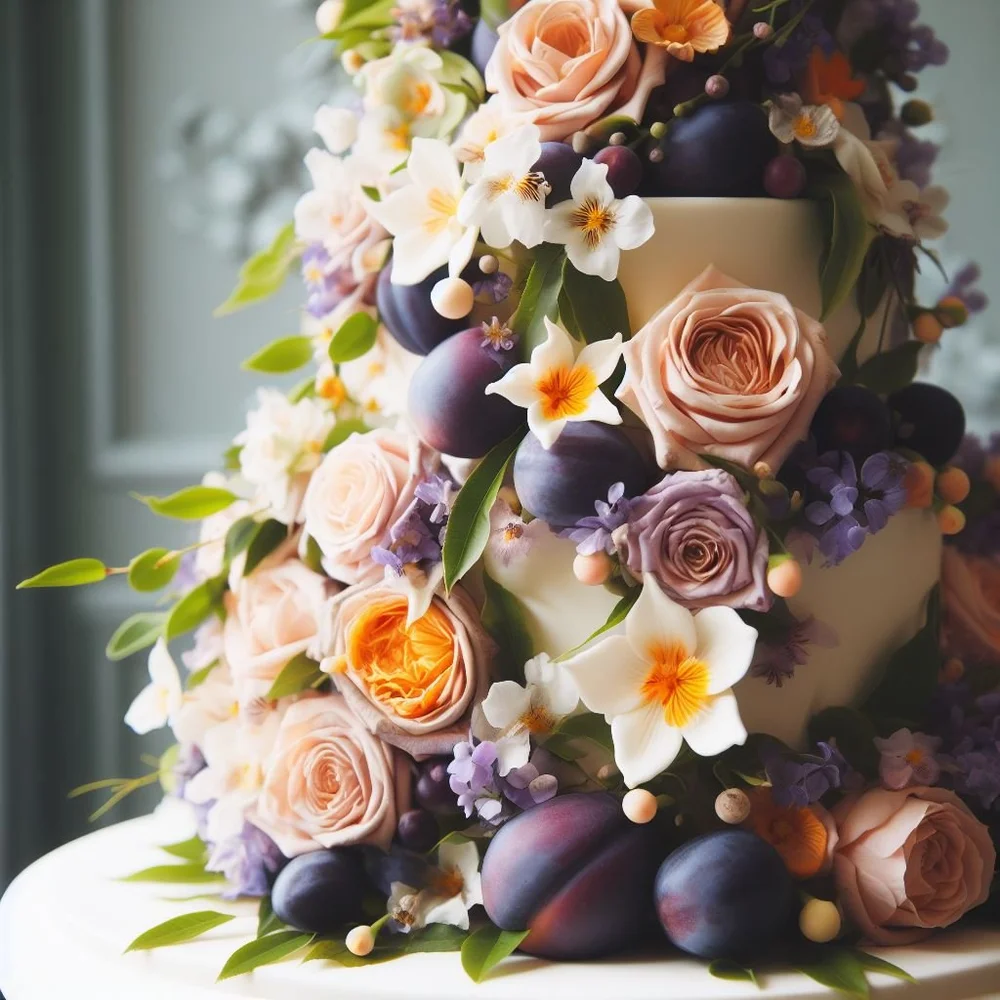 Sweet thick floral confection