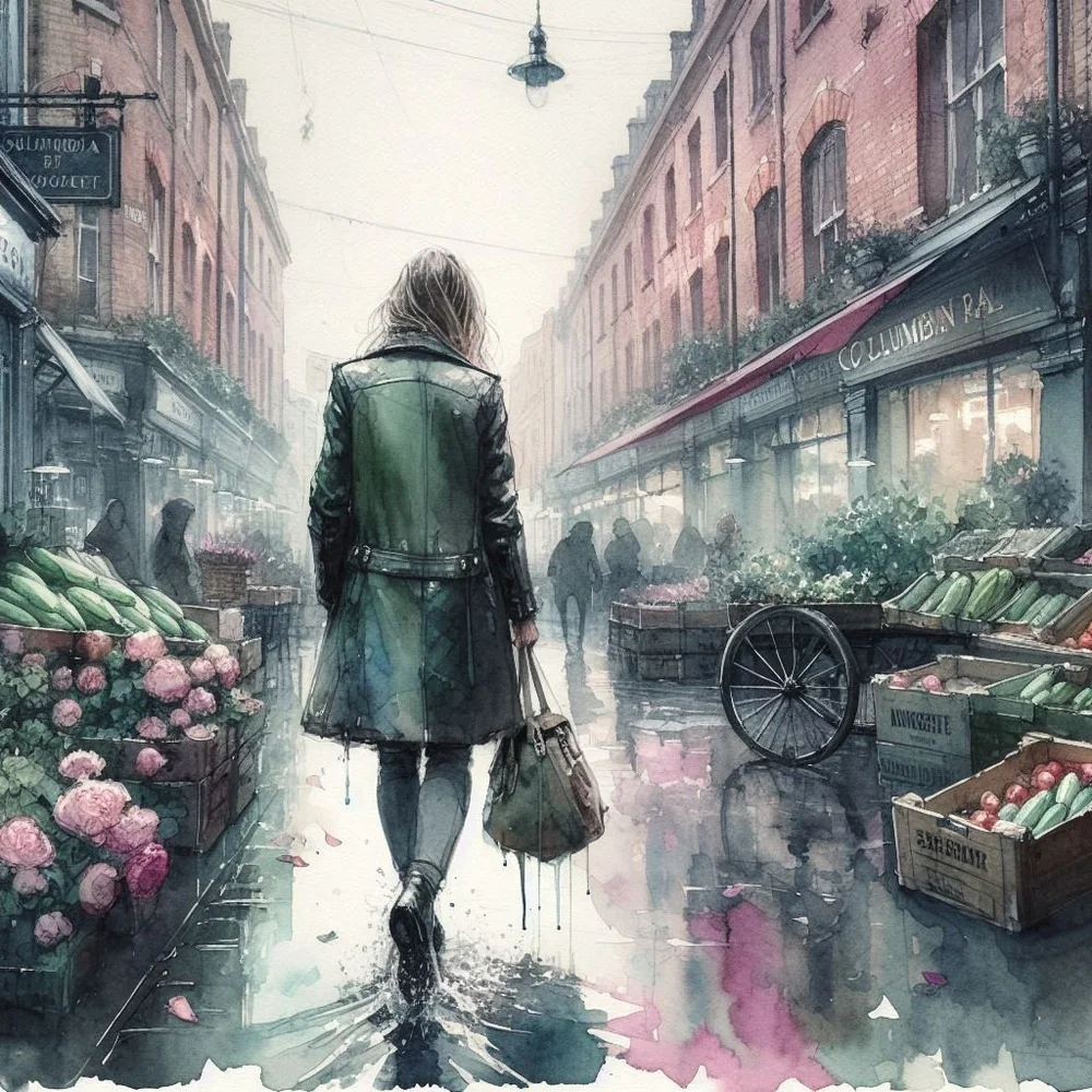 At daybreak, hints of roses and cigarettes