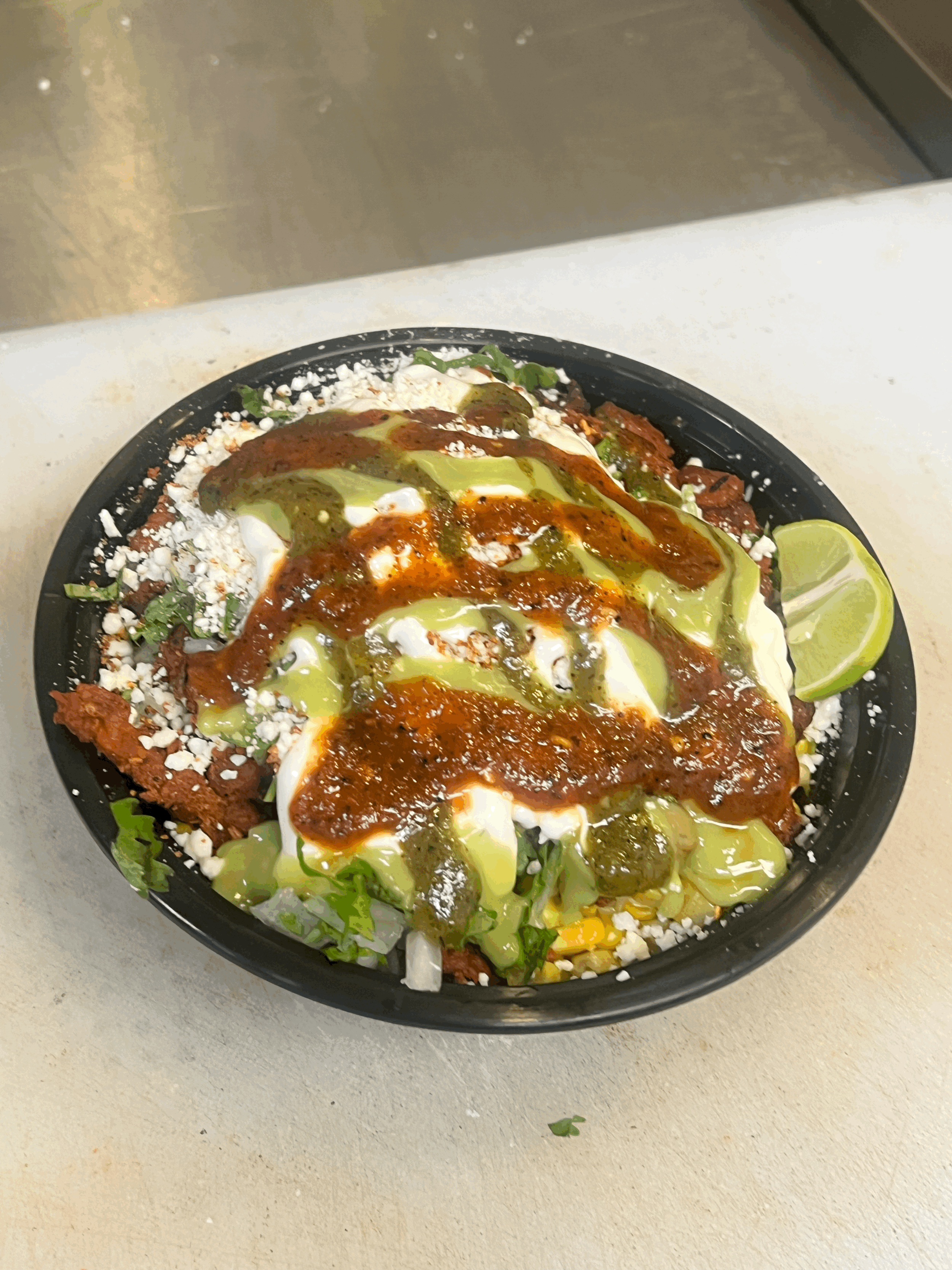 Al Pastor Corn Esquite