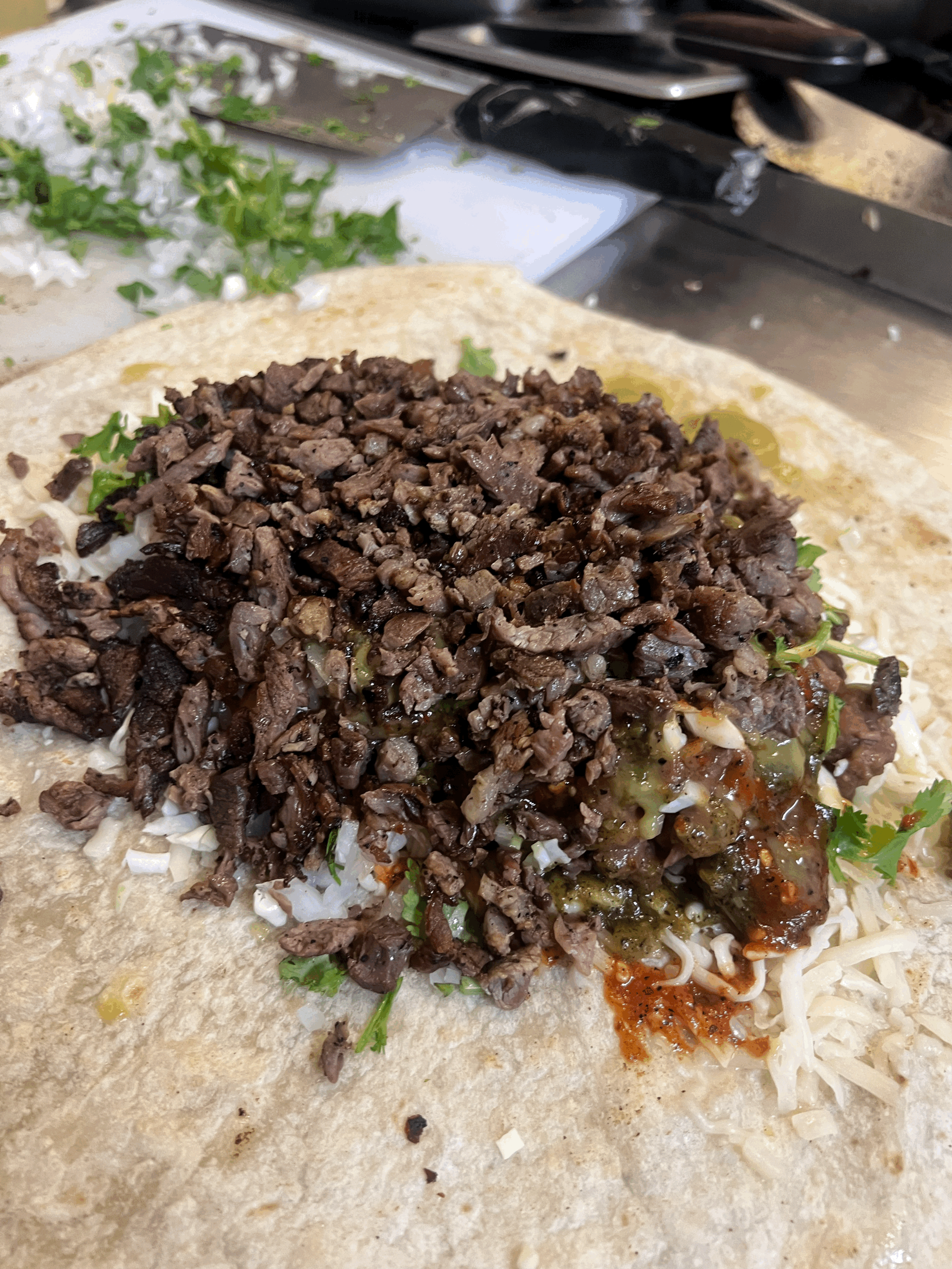 Carne Asada Burrito