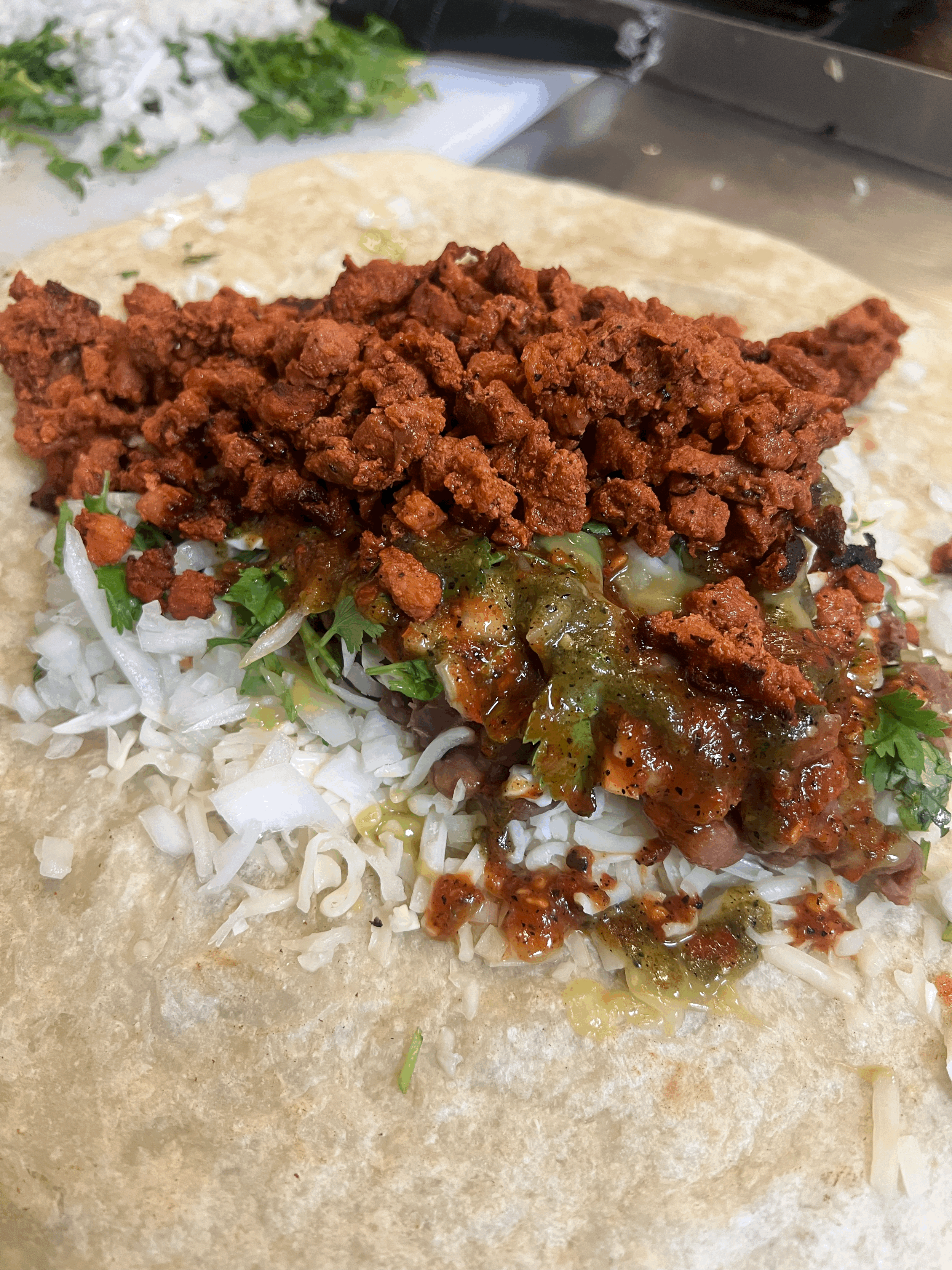 Al Pastor Burrito