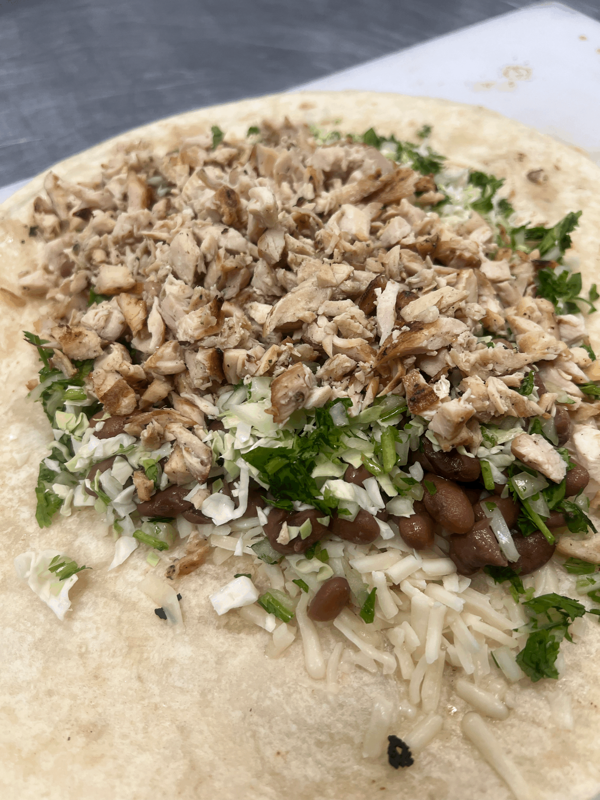 Mesquite Grilled Chicken Burrito