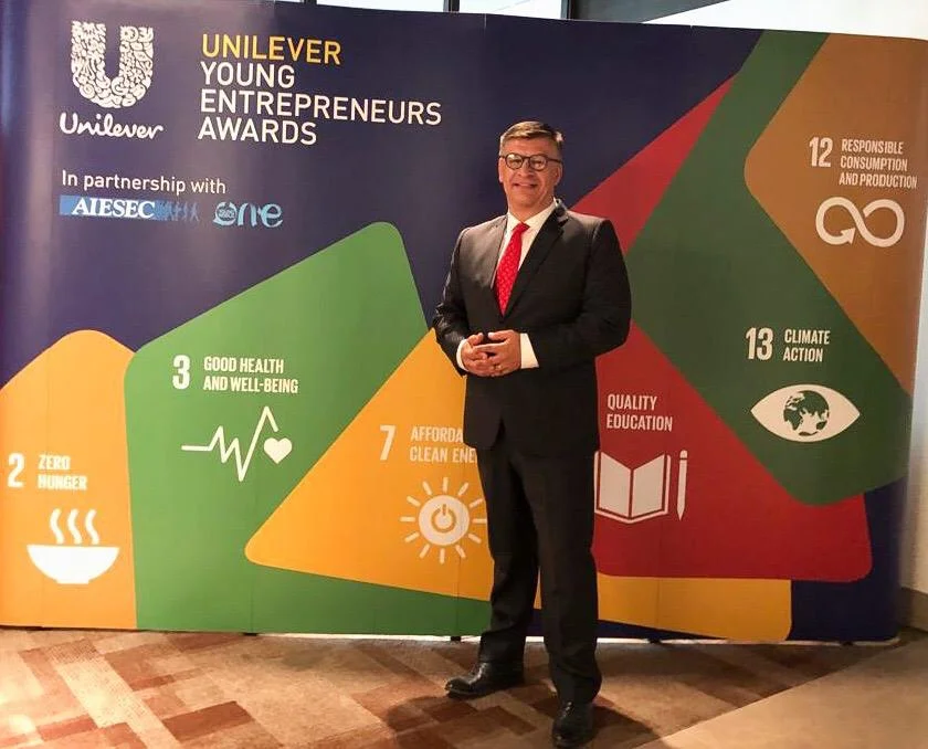 "Tomorrow's leaders will inherit a big problem, climate change" - Unilever Entrepreneur Awards