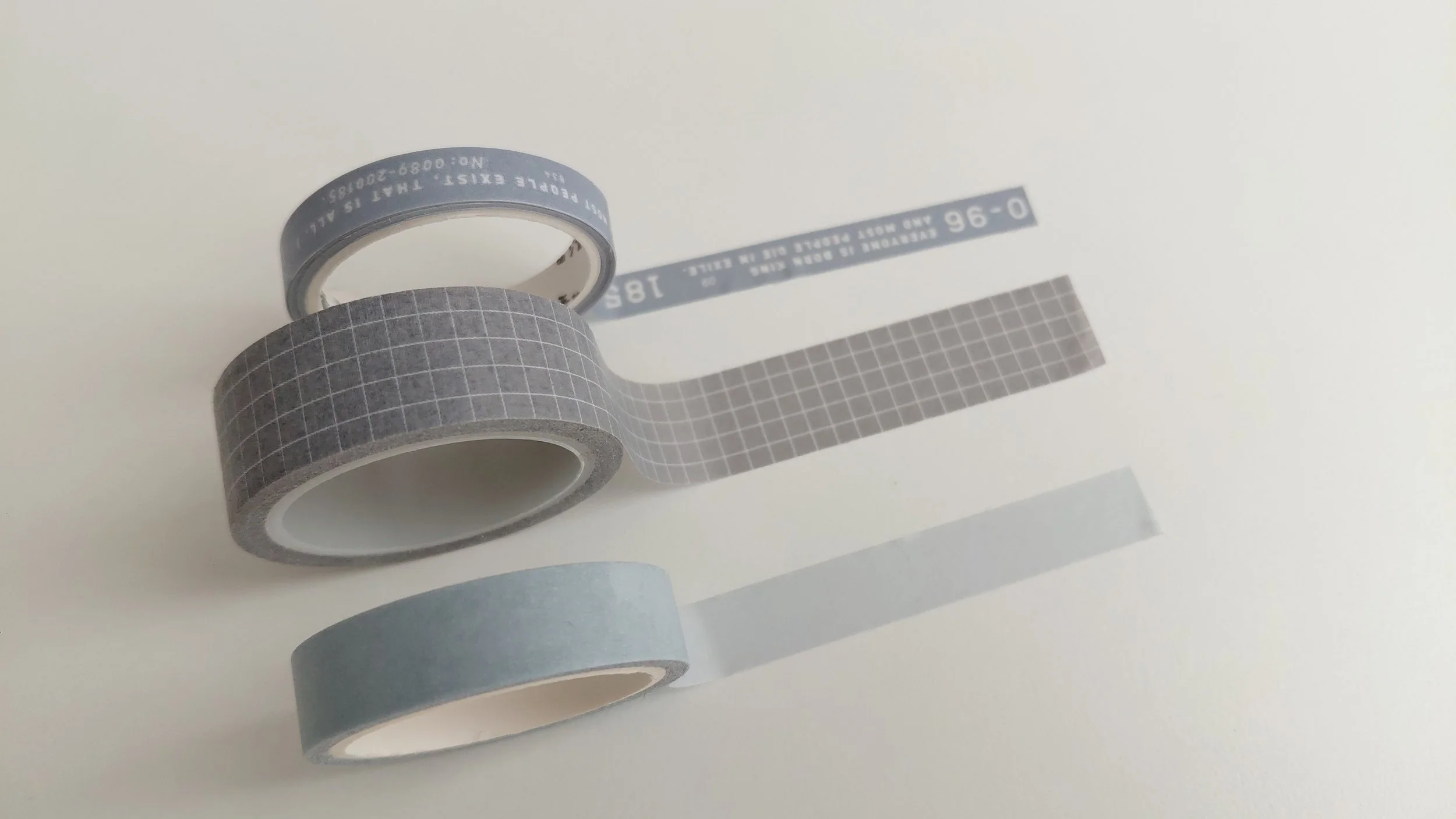 Blue washi tape bundle