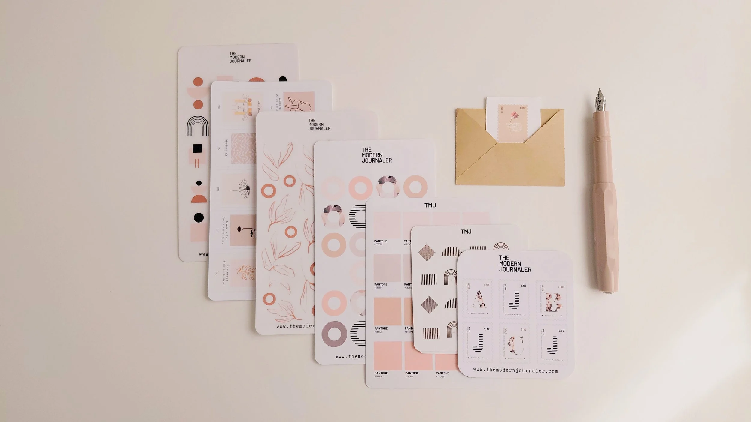 Dusty Coral Sticker Bundle
