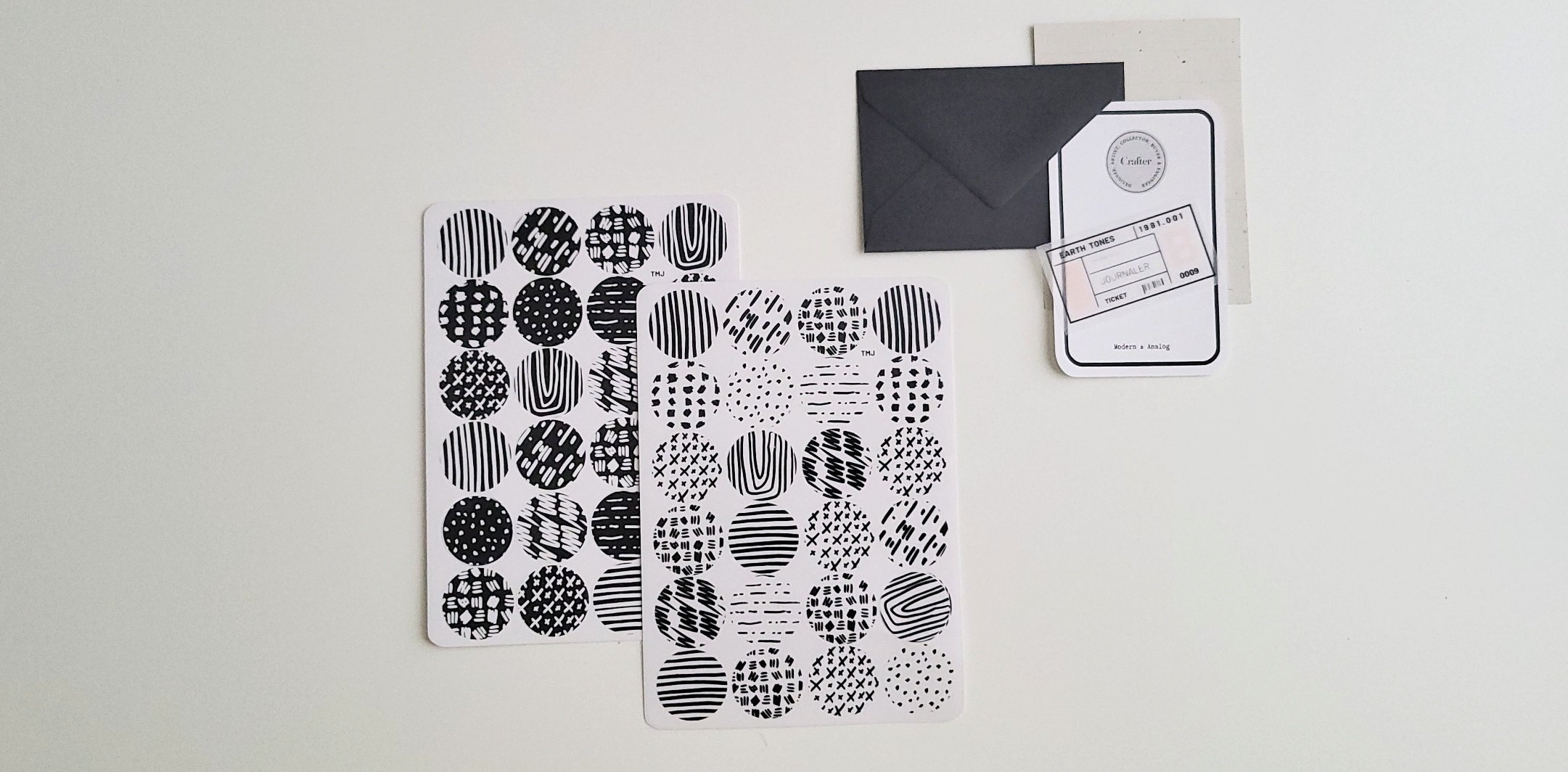 Doodle Circles Sticker Bundle
