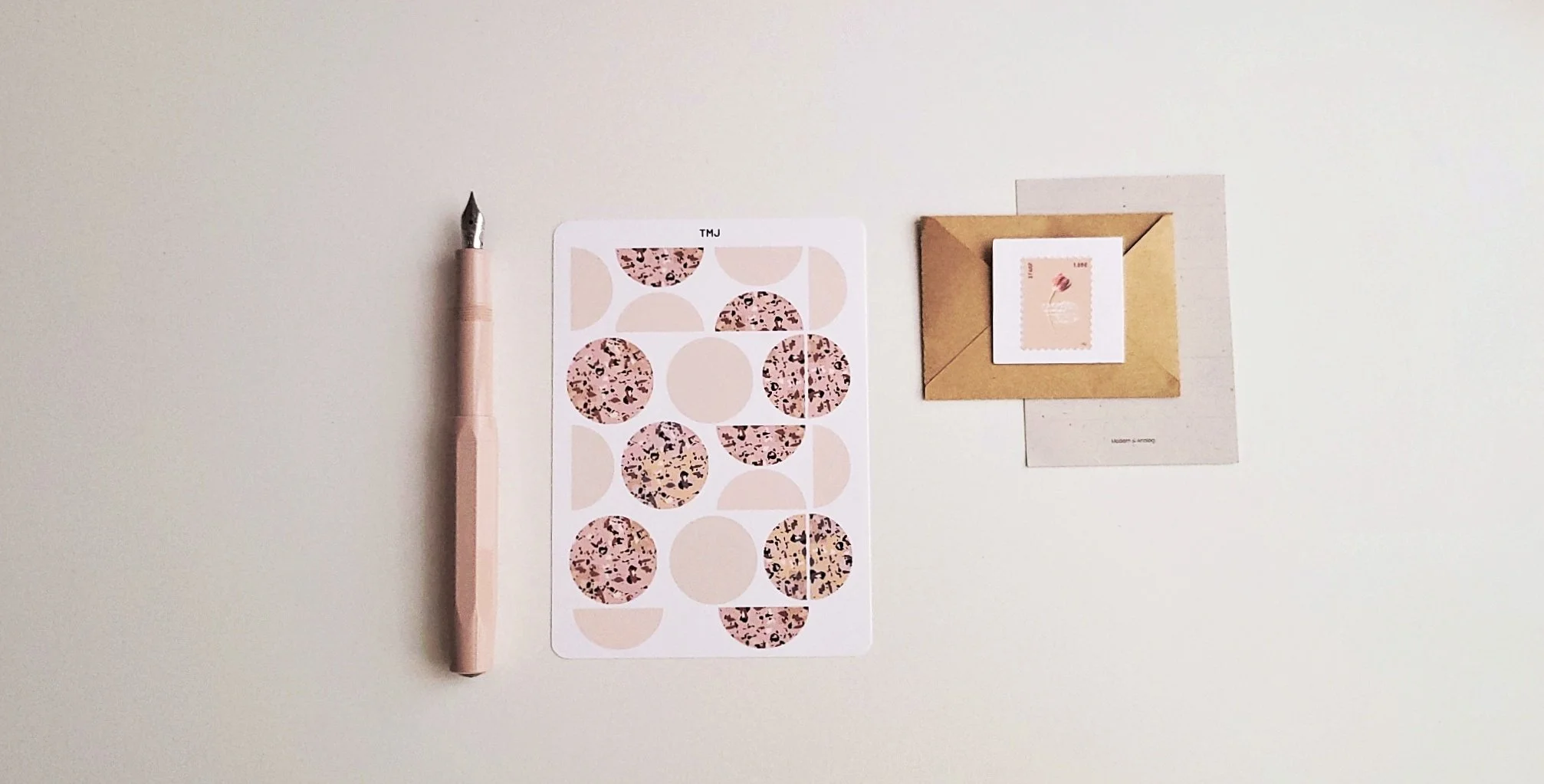 Pink Terrazzo Circles