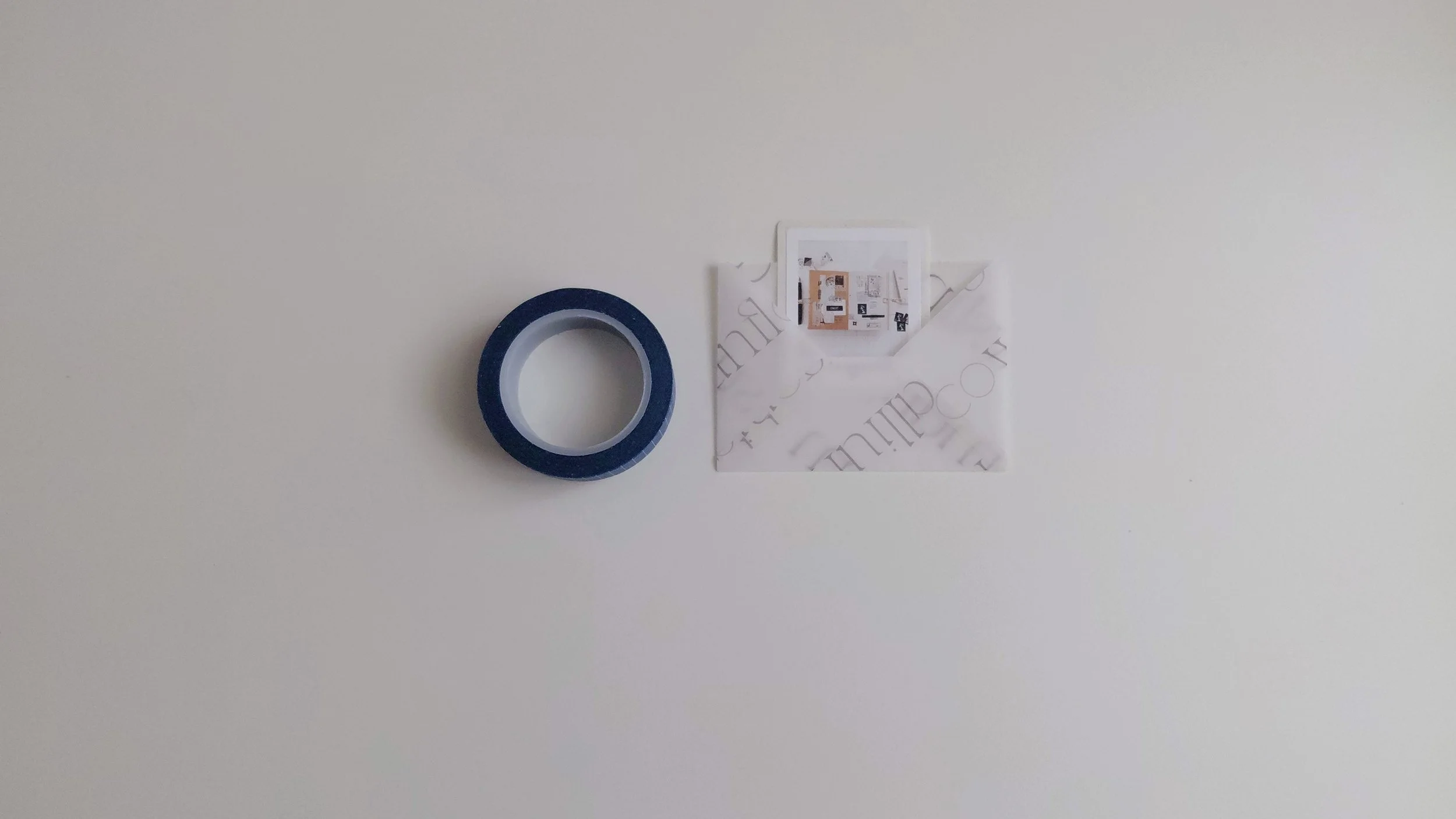 Blue Grid Washi Tape
