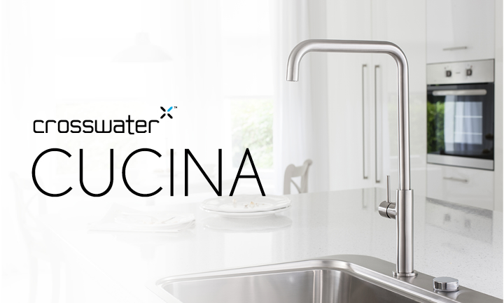 A cutting-edge kitchen brassware range, Cucina is the latest addition to the Group’s brands.