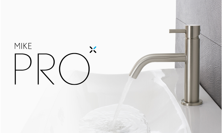 Crosswater’s professional range, Mike PRO is targeted at architects, the leisure industry and specifiers.