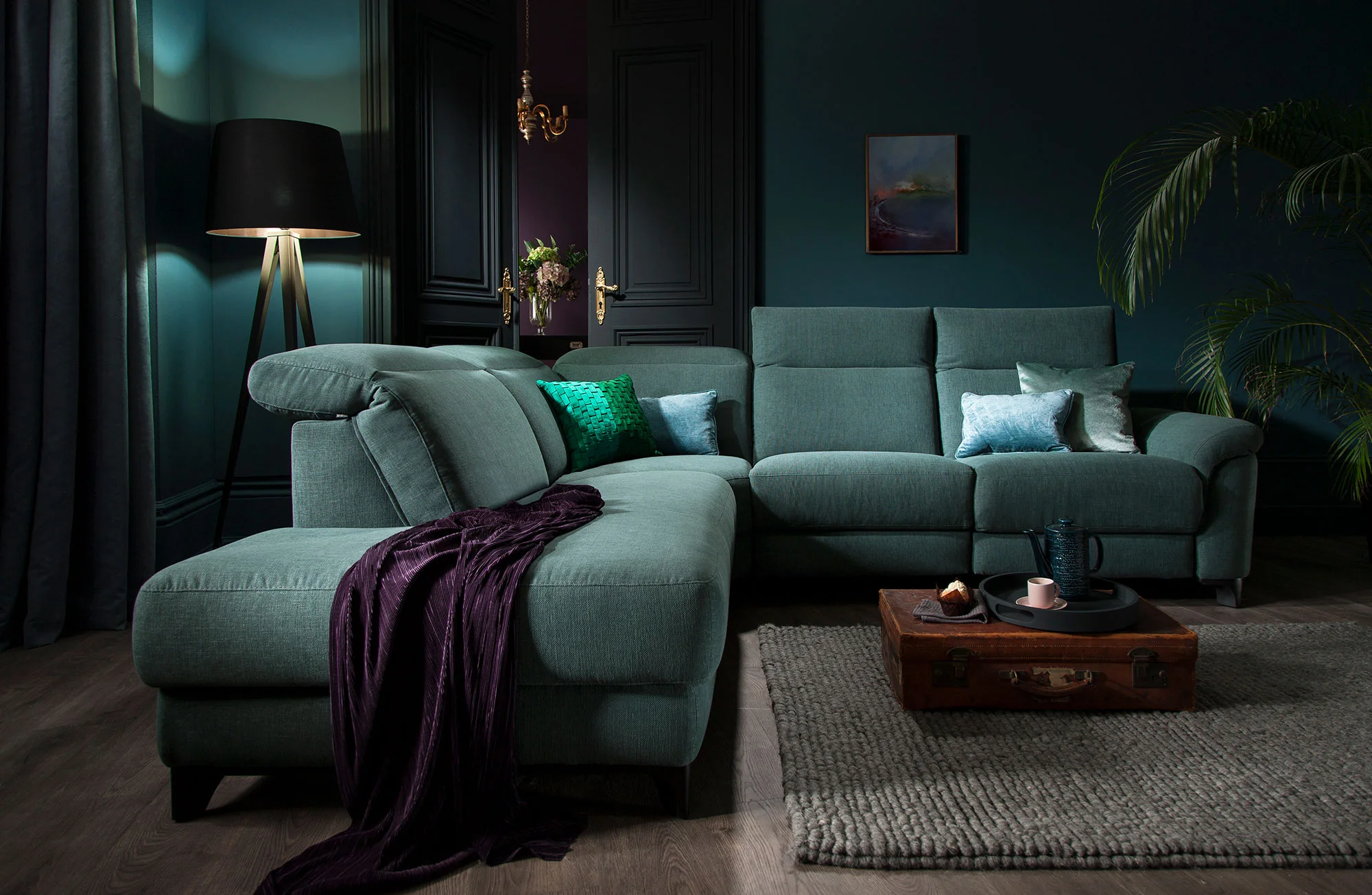 ROM Sofas Interior Photography & Video Production In The White Room