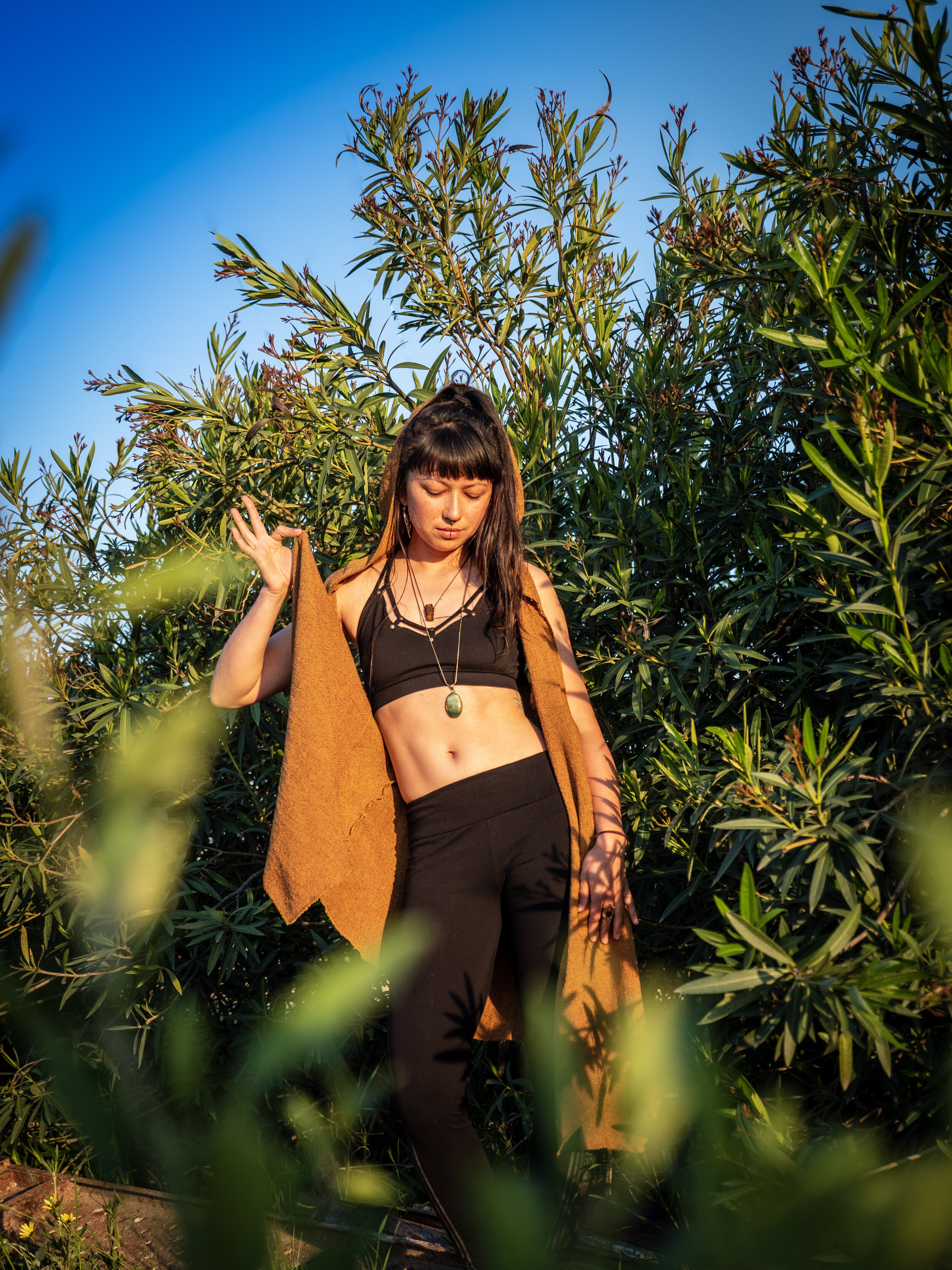 Long Vest Big Hoodie Plain Boogla