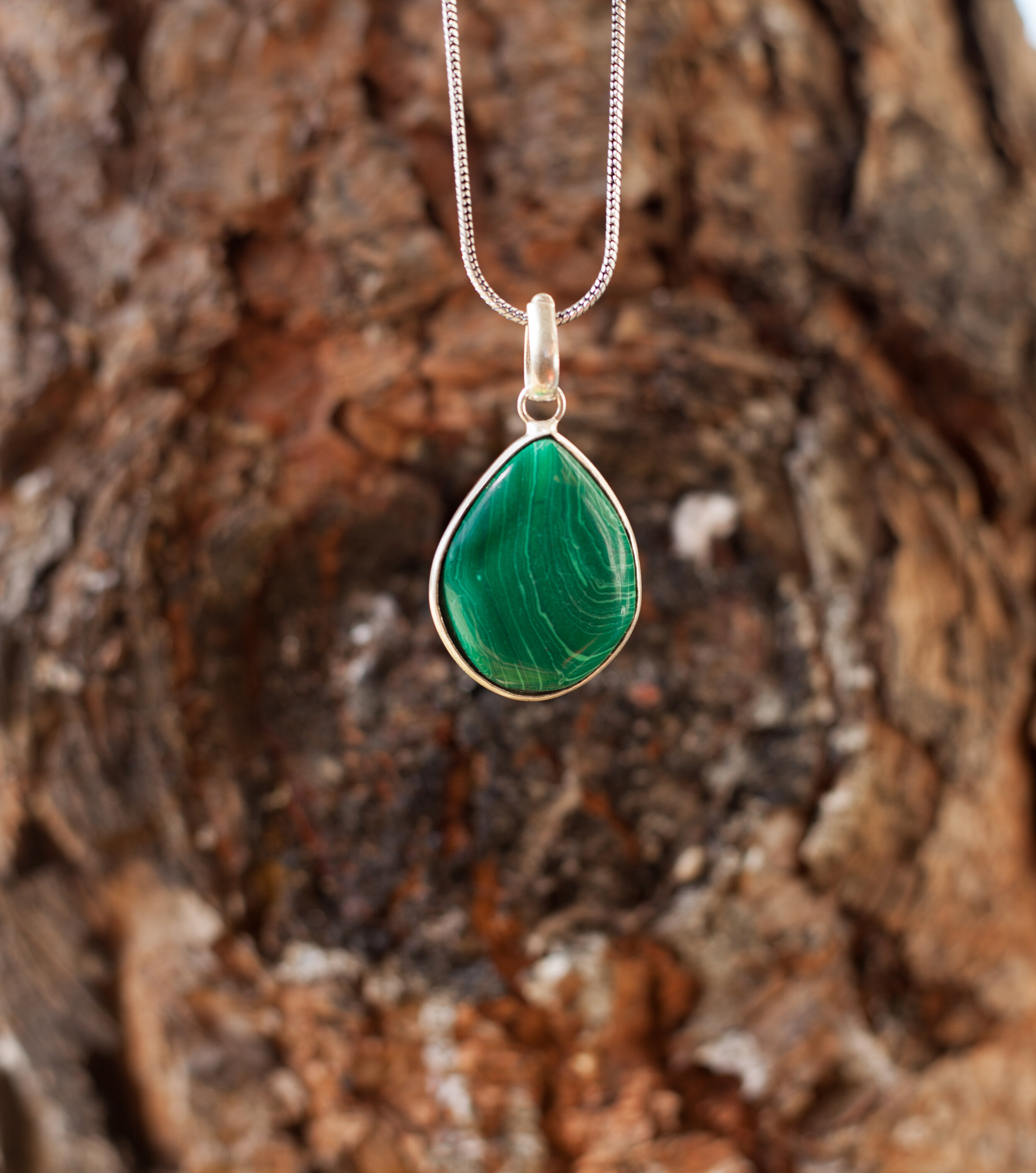 Malakite Stone Pendant