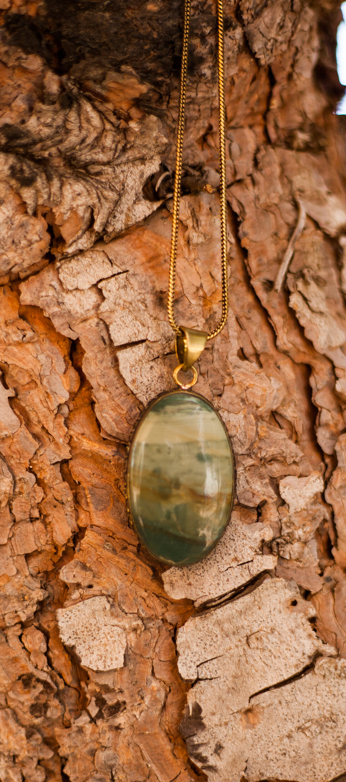 Labradorite Stone Pendant