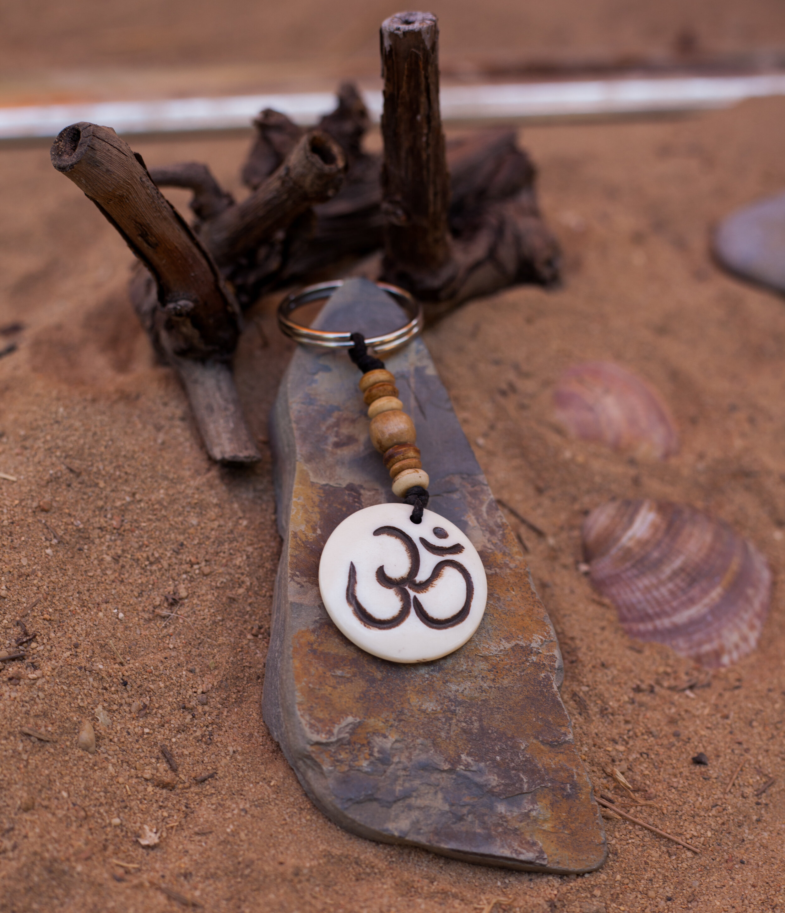 Om Keychain