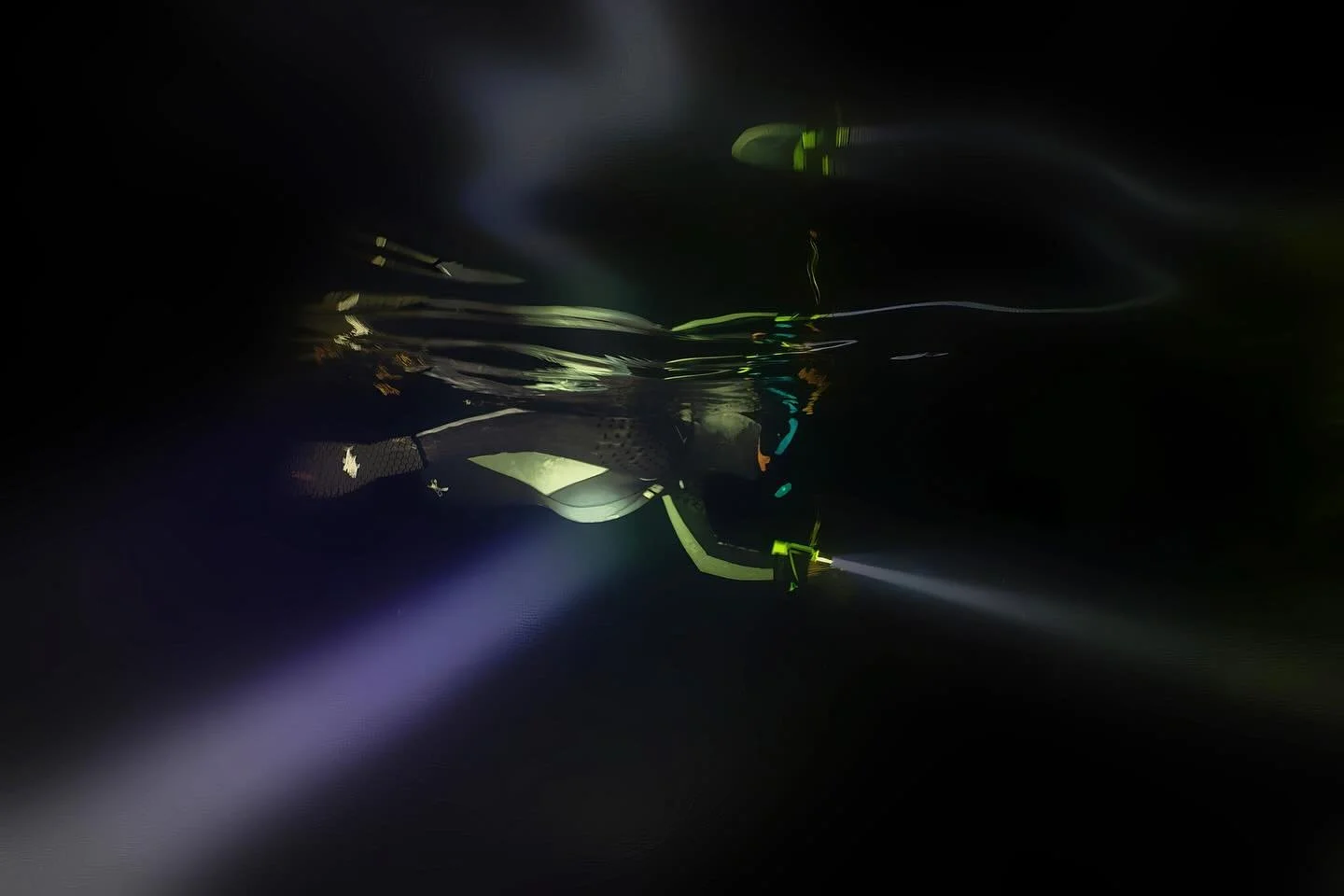 Out and about filming the beautiful night colours at Ricketts Point Marine Sanctuary 🐟 💦 🦈 
Jess AKA Buzz Lightyear in action.
Photo by Andy